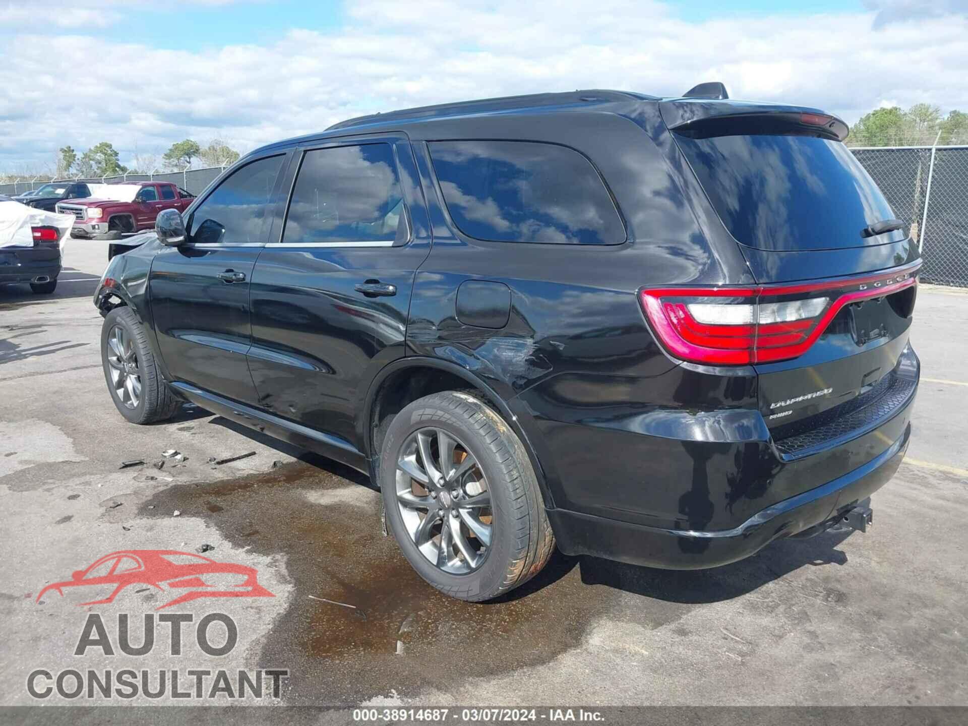 DODGE DURANGO 2017 - 1C4RDJDG4HC643843
