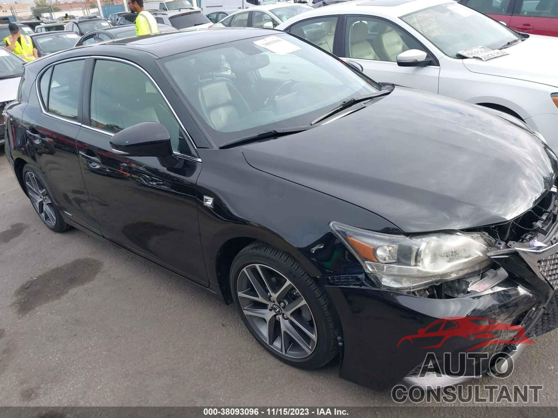 LEXUS CT 200H 2015 - JTHKD5BH6F2214158