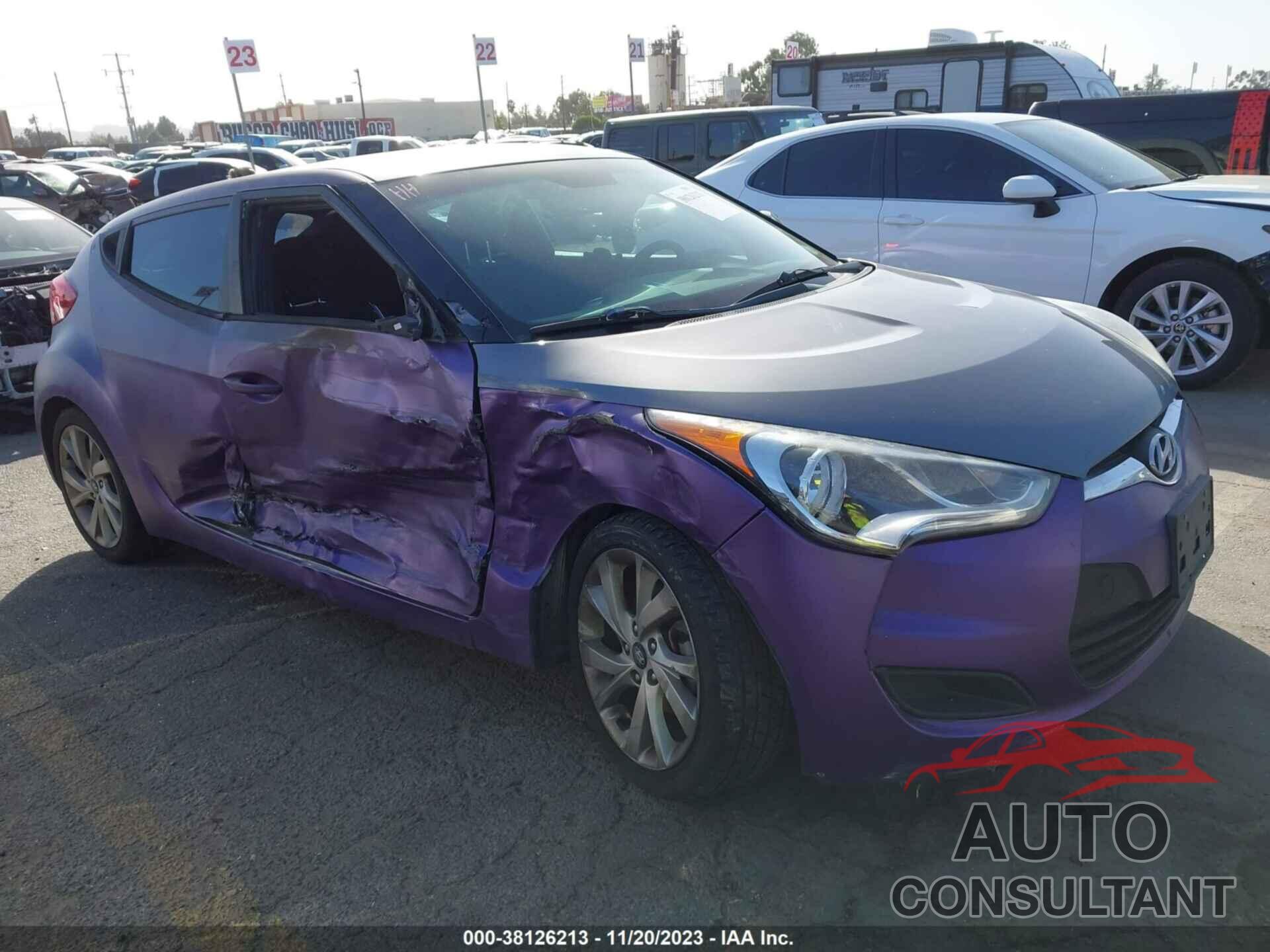 HYUNDAI VELOSTER 2016 - KMHTC6AD8GU269628