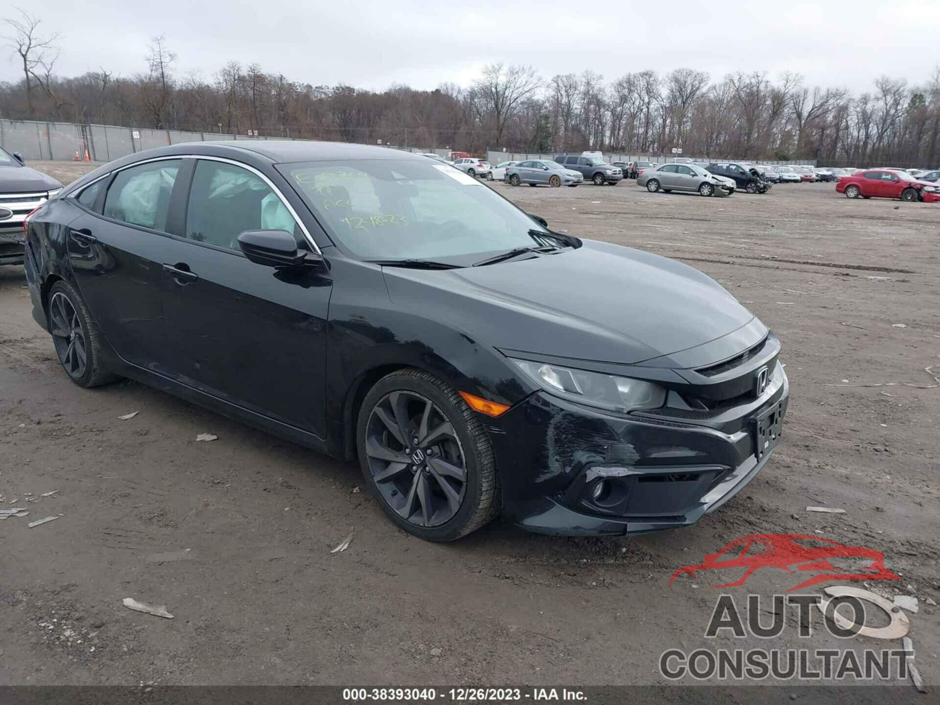 HONDA CIVIC 2019 - 2HGFC2F80KH559333