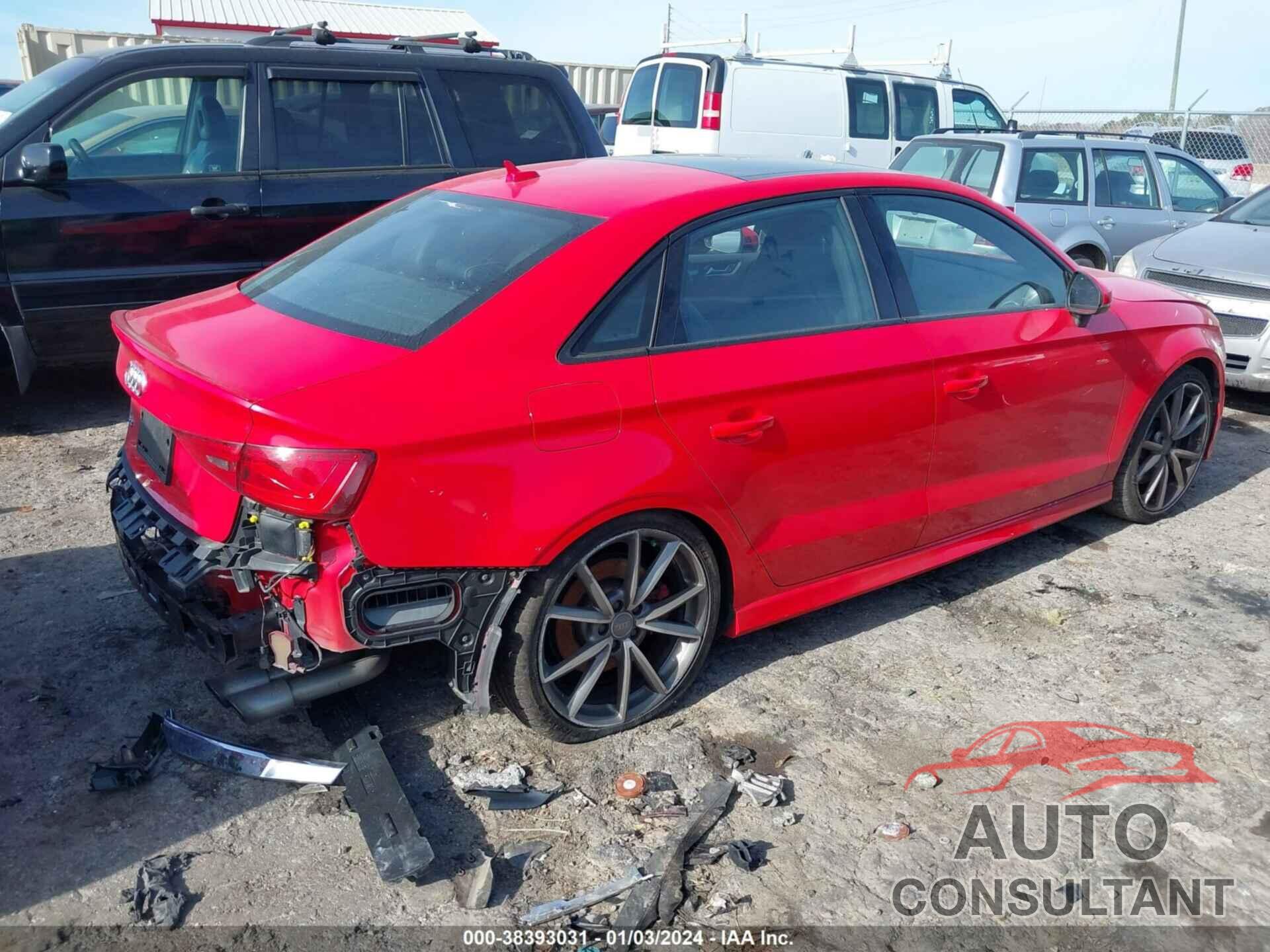 AUDI S3 2016 - WAUB1GFF0G1076426