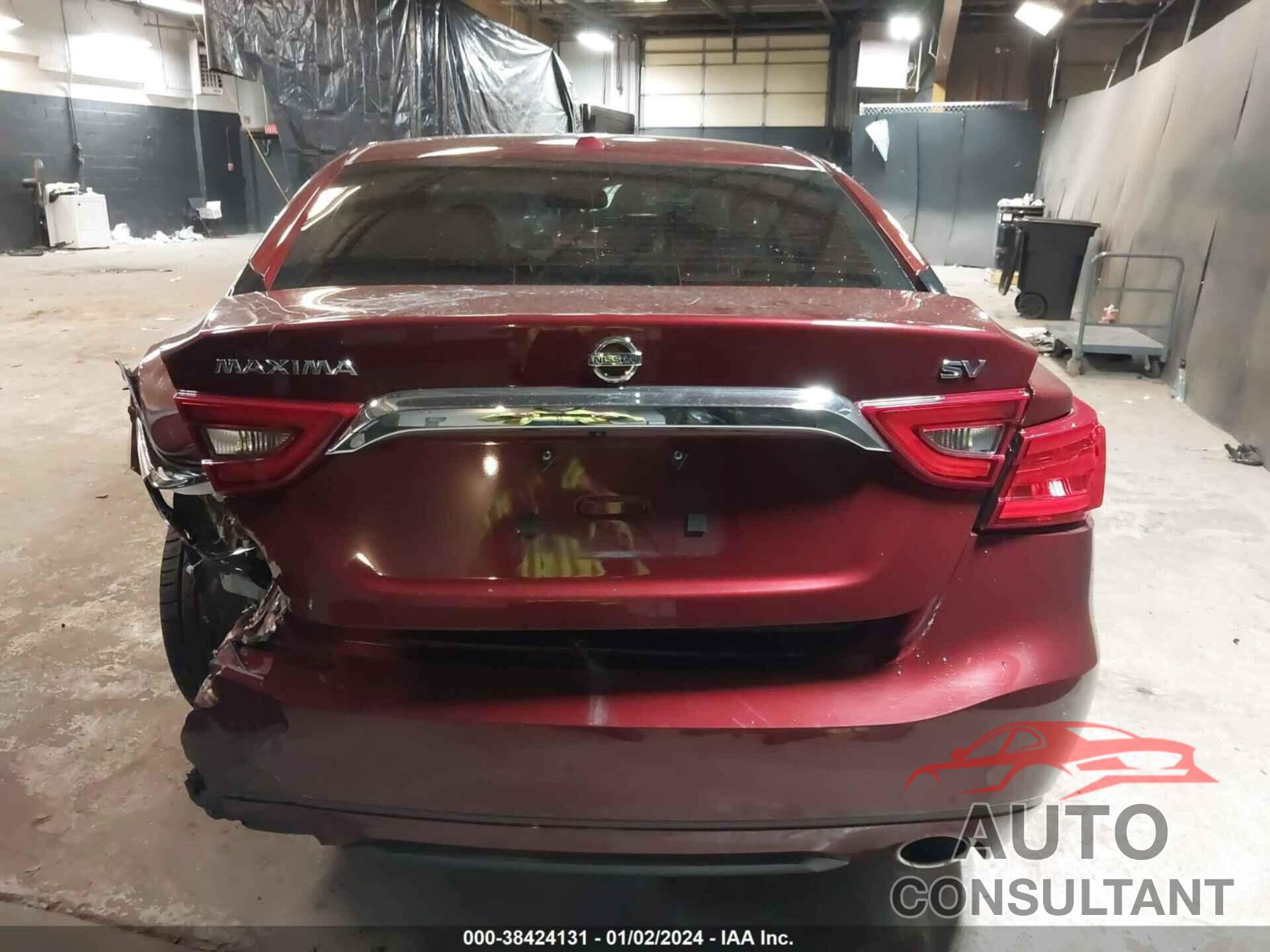 NISSAN MAXIMA 2017 - 1N4AA6AP0HC375127