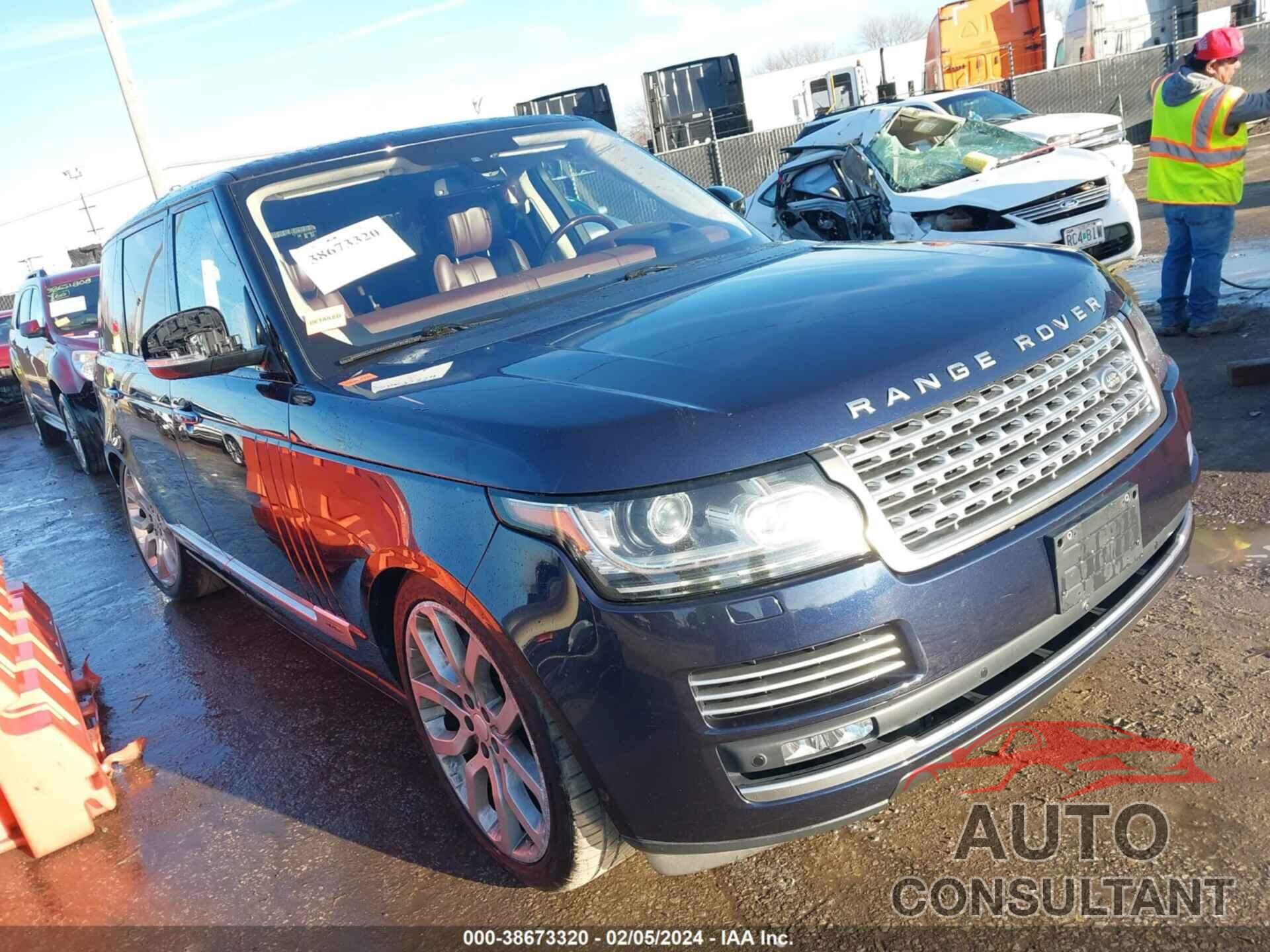 LAND ROVER RANGE ROVER 2016 - SALGV3EF2GA290754