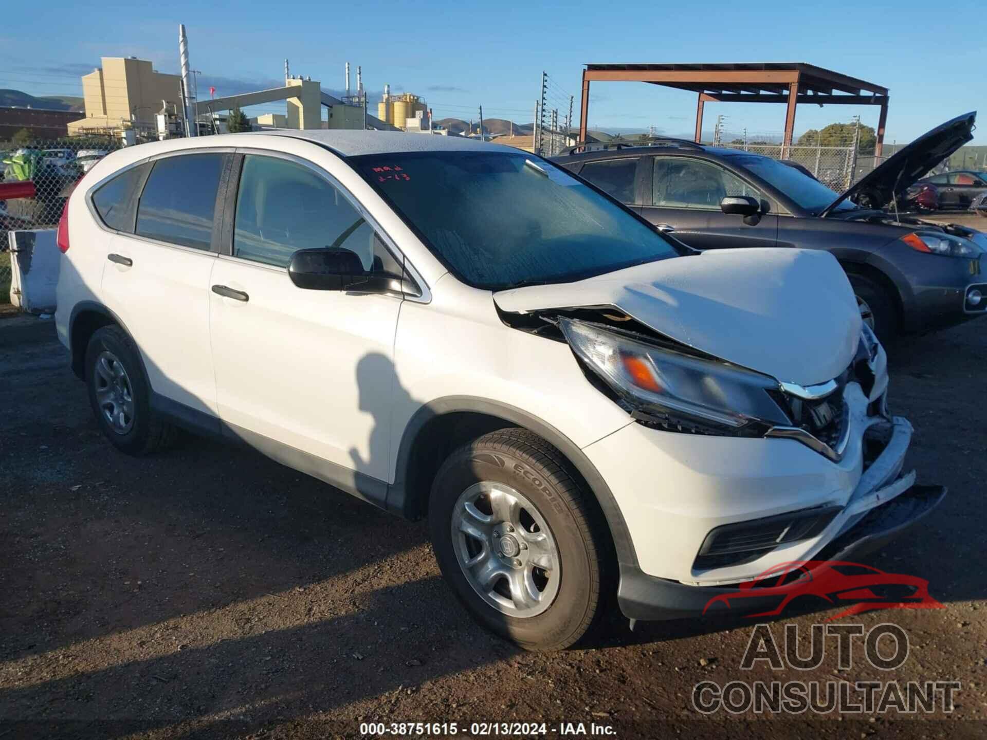 HONDA CR-V 2016 - 5J6RM3H3XGL021520