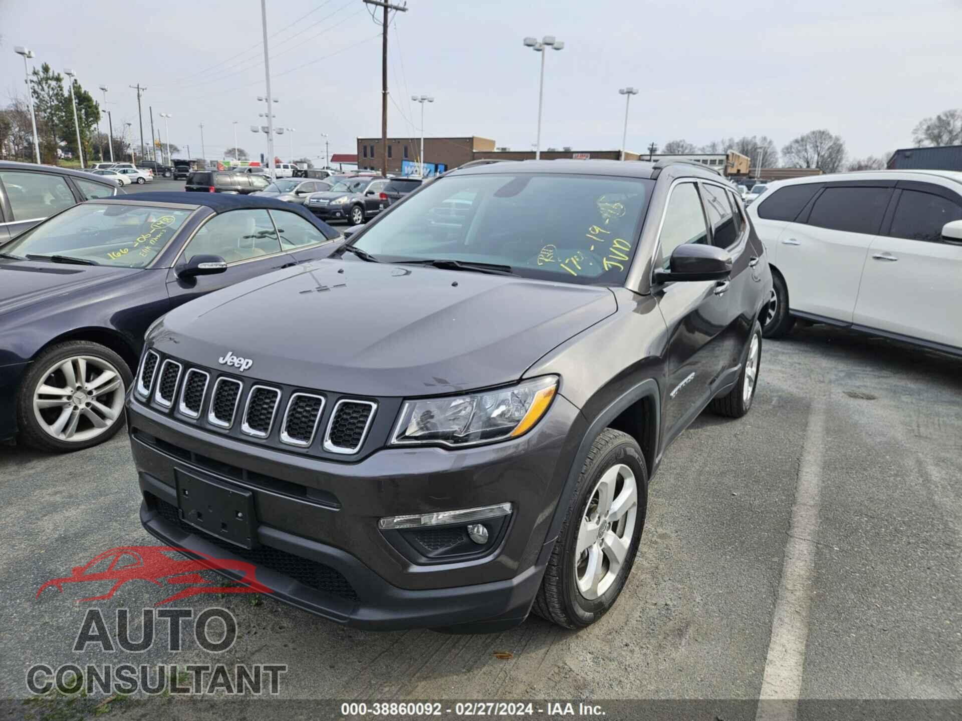 JEEP COMPASS 2019 - 3C4NJDBB5KT828463