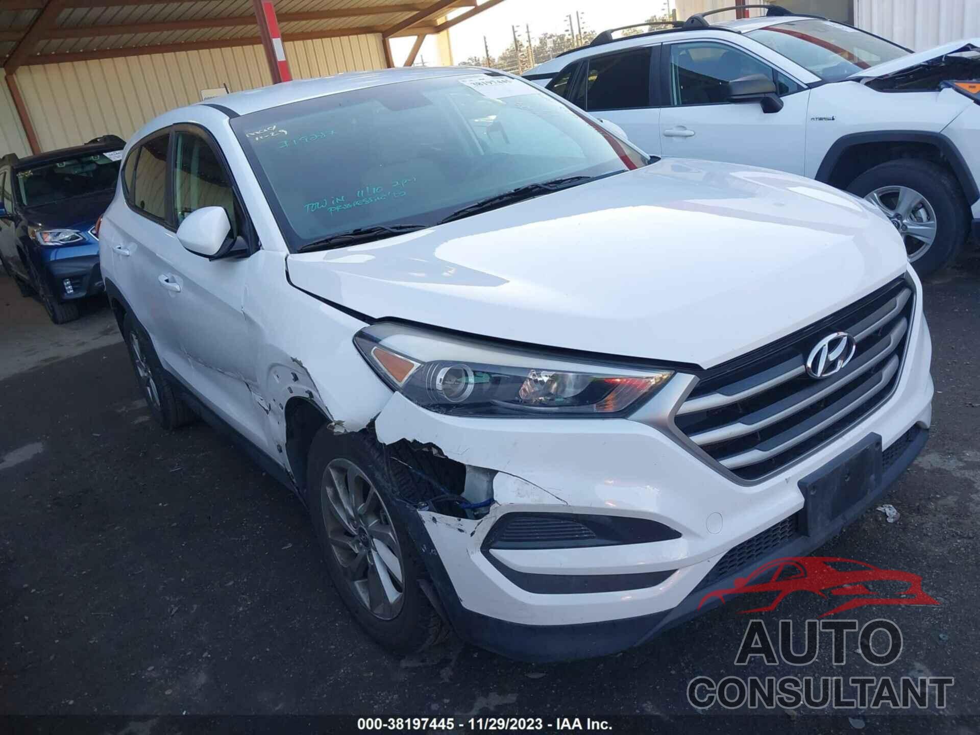 HYUNDAI TUCSON 2018 - KM8J23A49JU619042