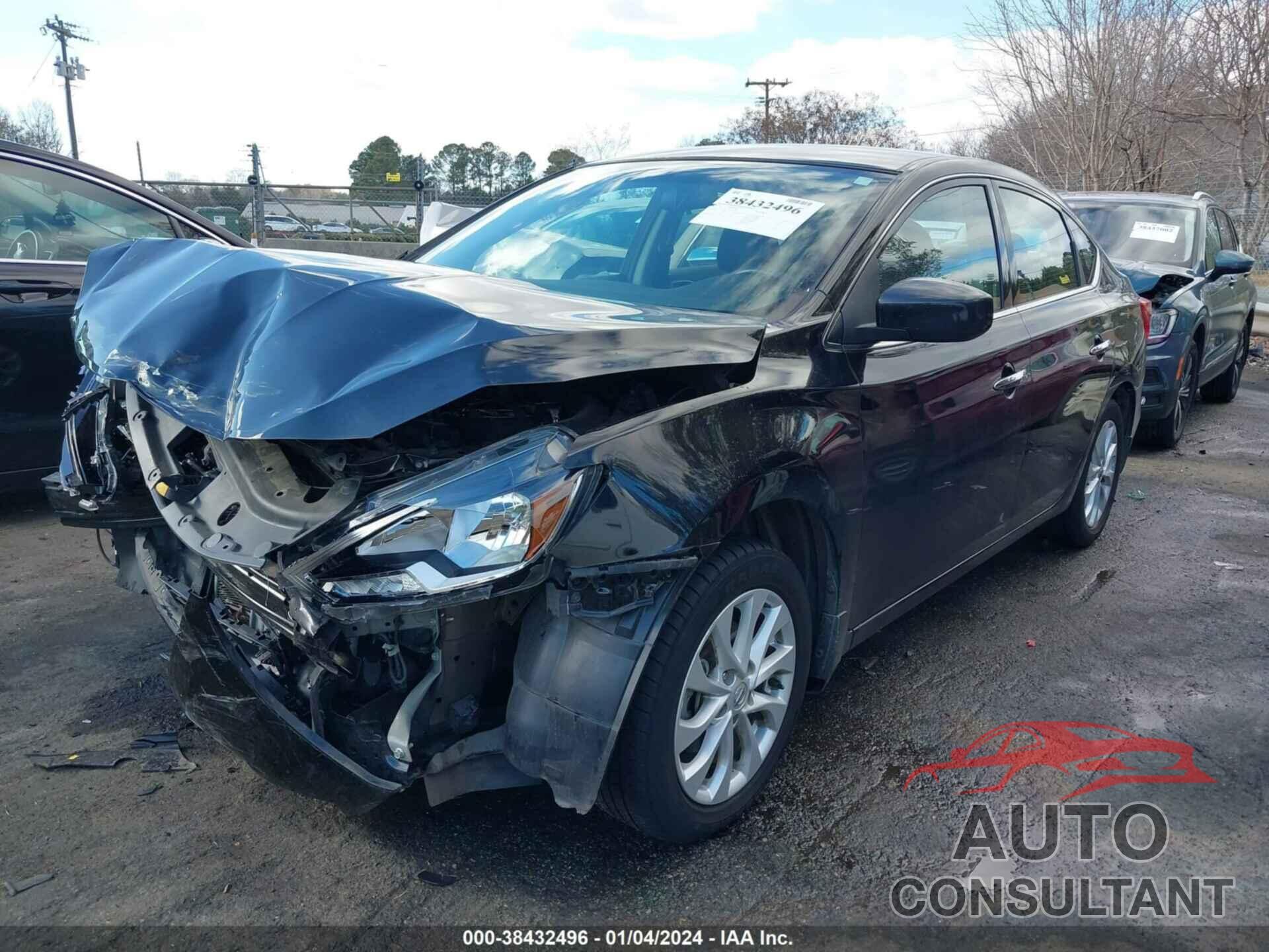 NISSAN SENTRA 2018 - 3N1AB7AP3JY297438