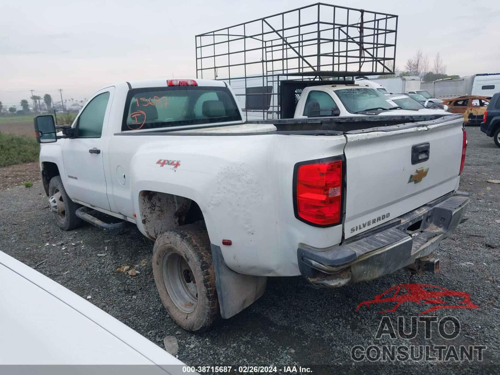 CHEVROLET SILVERADO 3500HD 2017 - 1GC3KYEY4HZ383940