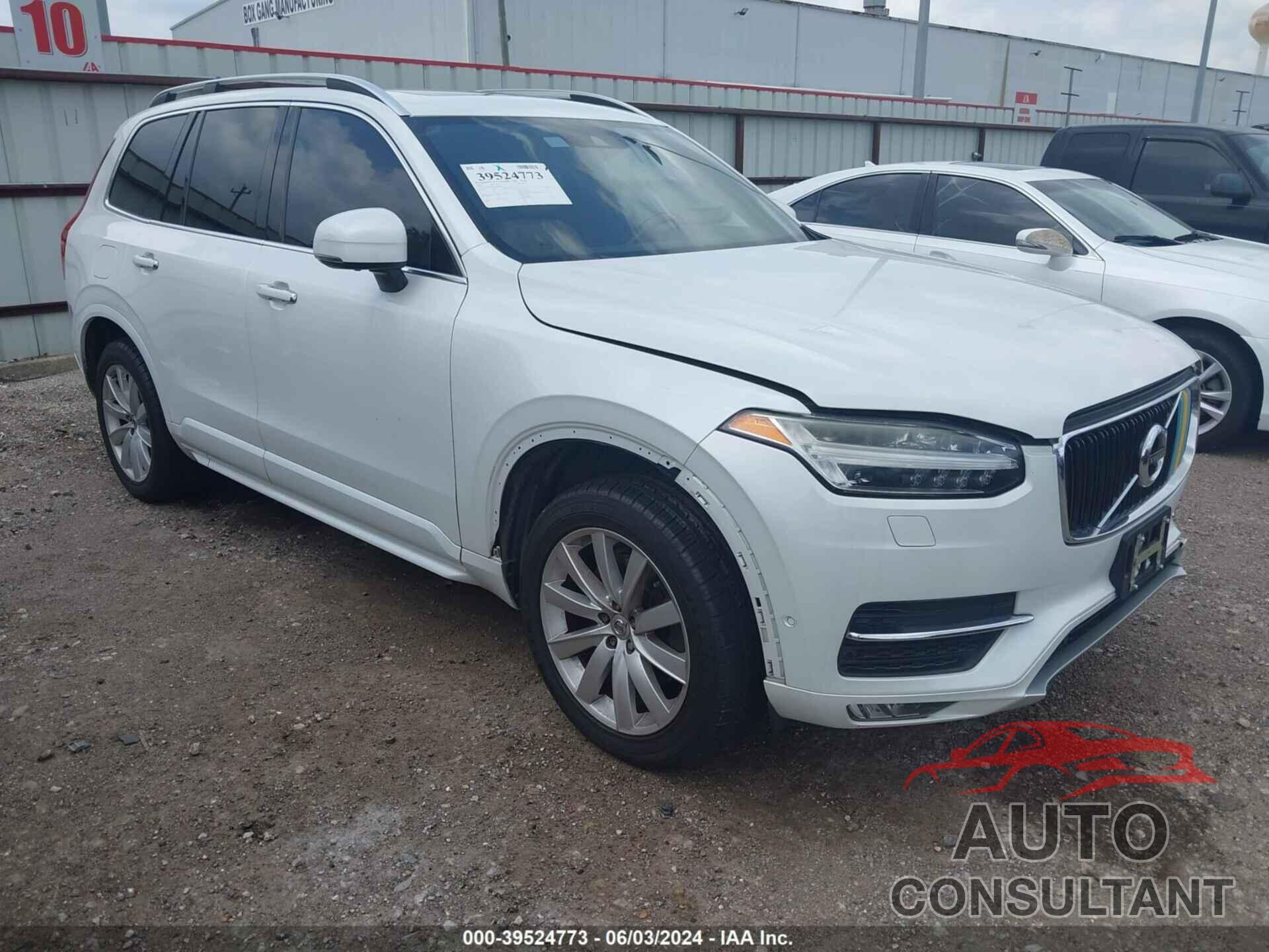 VOLVO XC90 2016 - YV4A22PK5G1042666