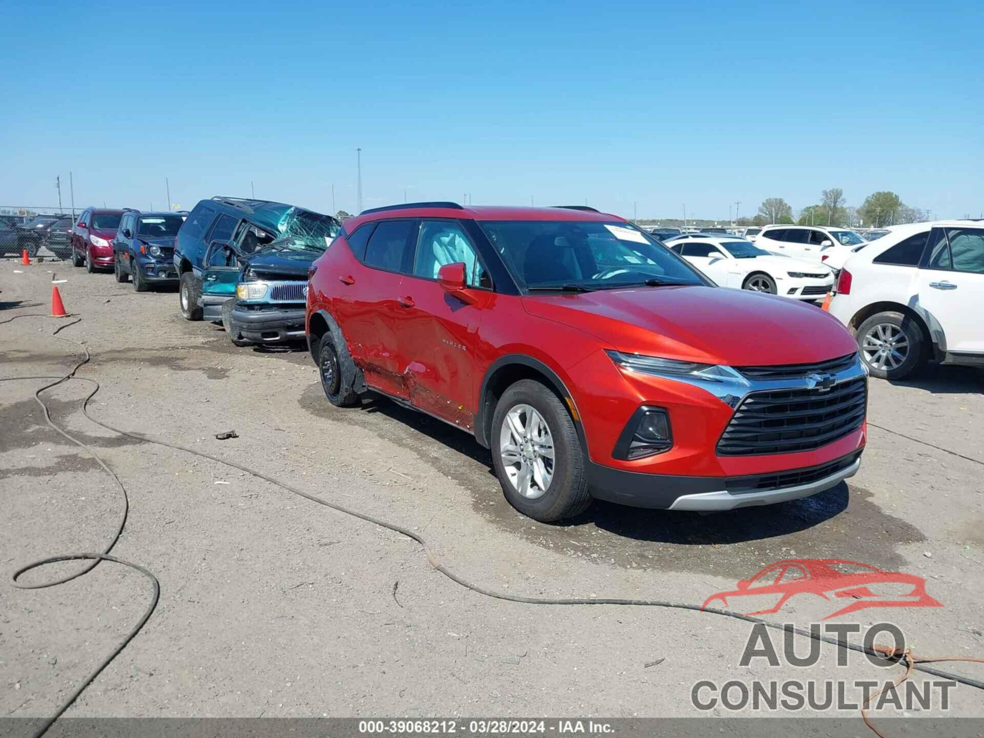 CHEVROLET BLAZER 2021 - 3GNKBCRS1MS556168