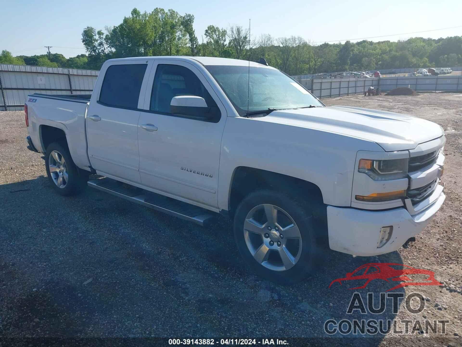 CHEVROLET SILVERADO 1500 2017 - 3GCUKREC0HG208969