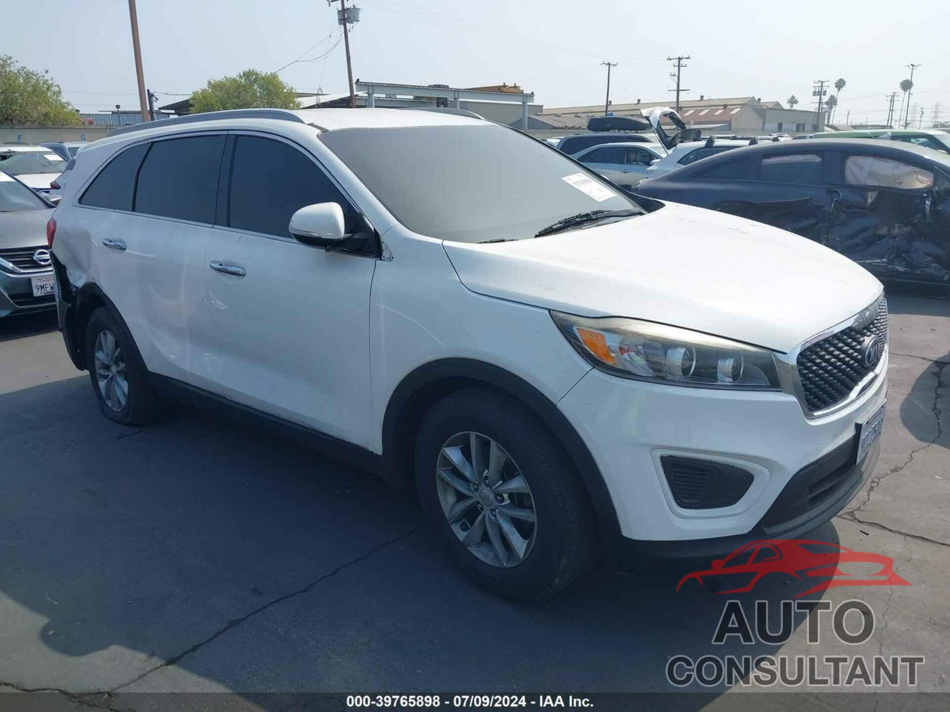 KIA SORENTO 2016 - 5XYPG4A36GG170524