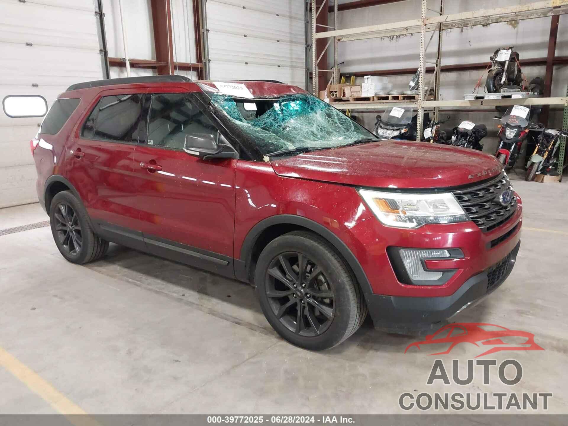 FORD EXPLORER 2017 - 1FM5K8D80HGA64066