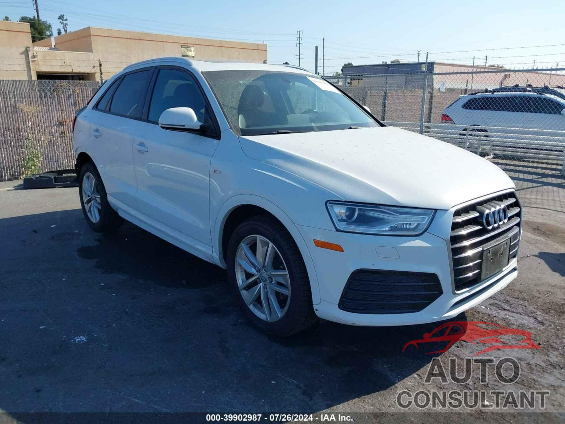 AUDI Q3 2018 - WA1BCCFS1JR021800