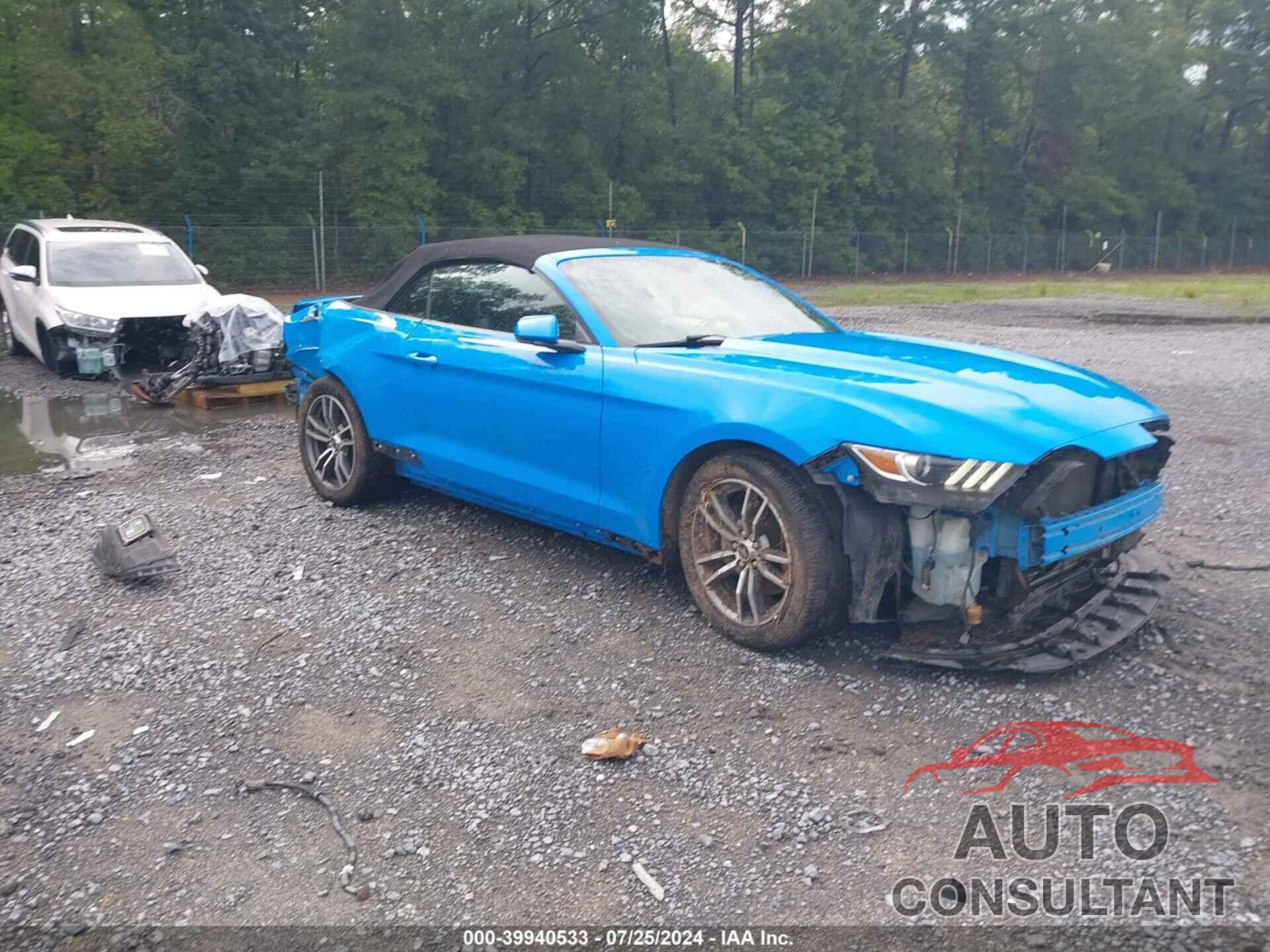 FORD MUSTANG 2017 - 1FATP8UH6H5327210