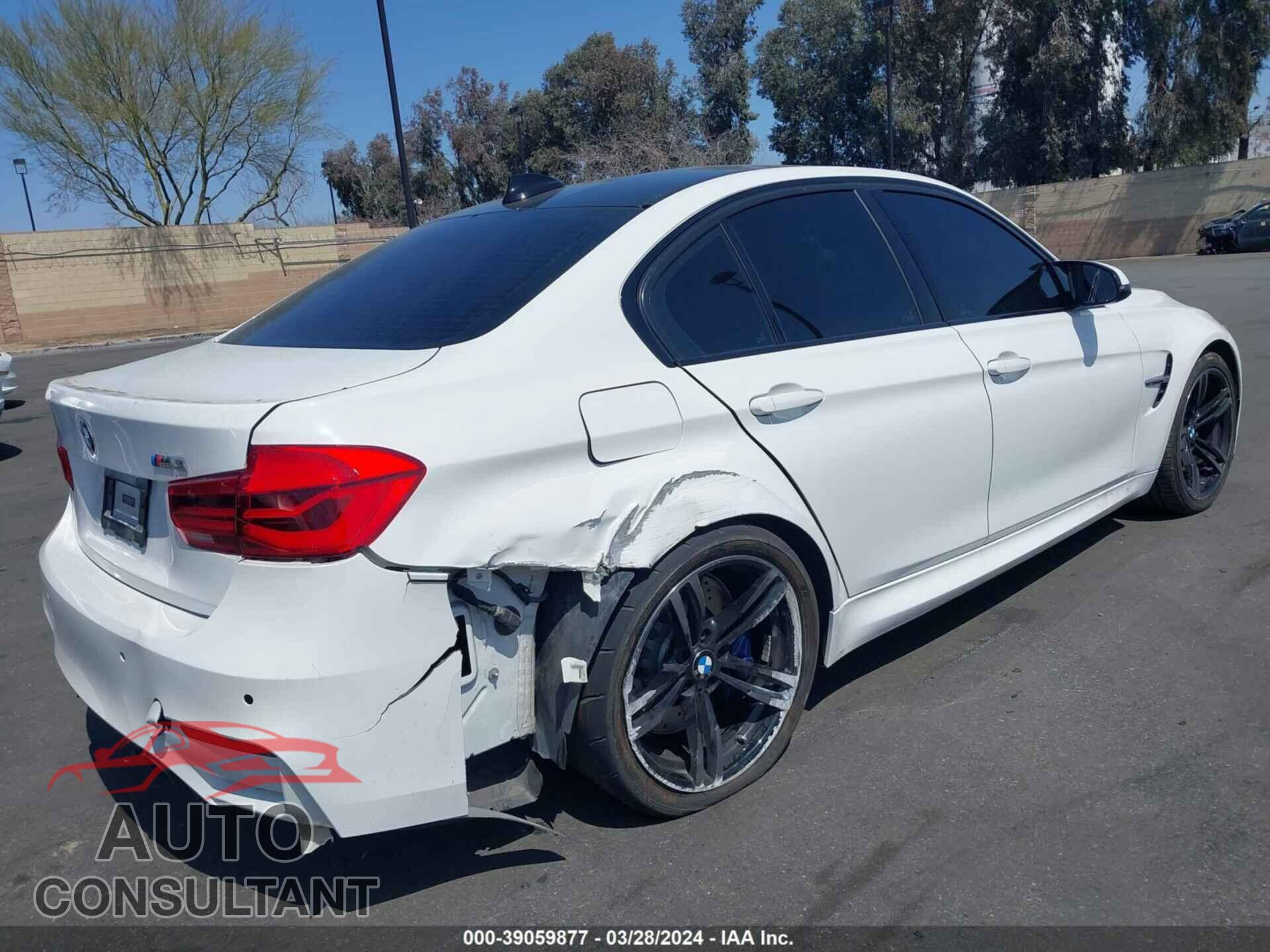 BMW M3 2017 - WBS8M9C33H5G86157