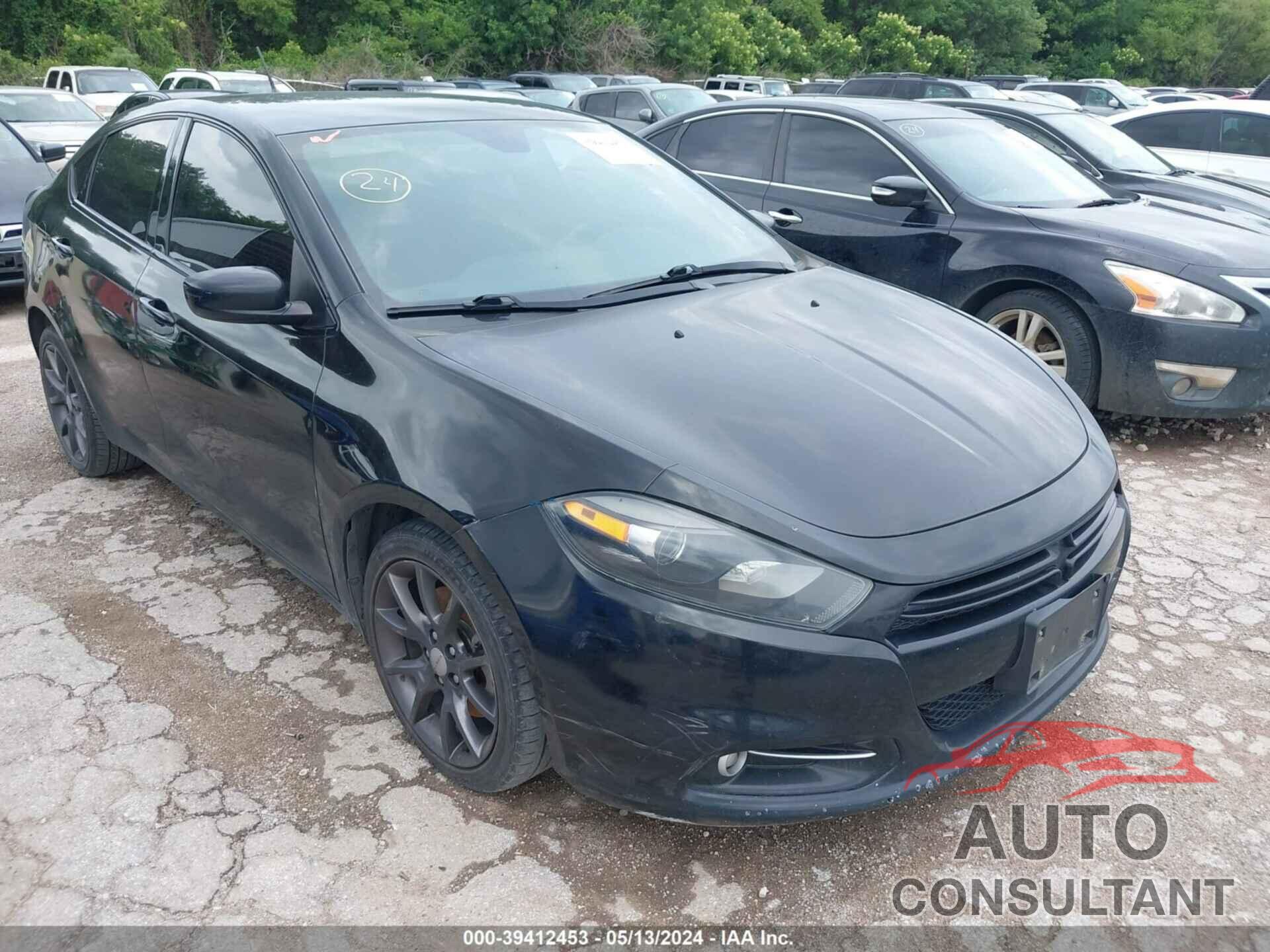 DODGE DART 2016 - 1C3CDFBBXGD506722