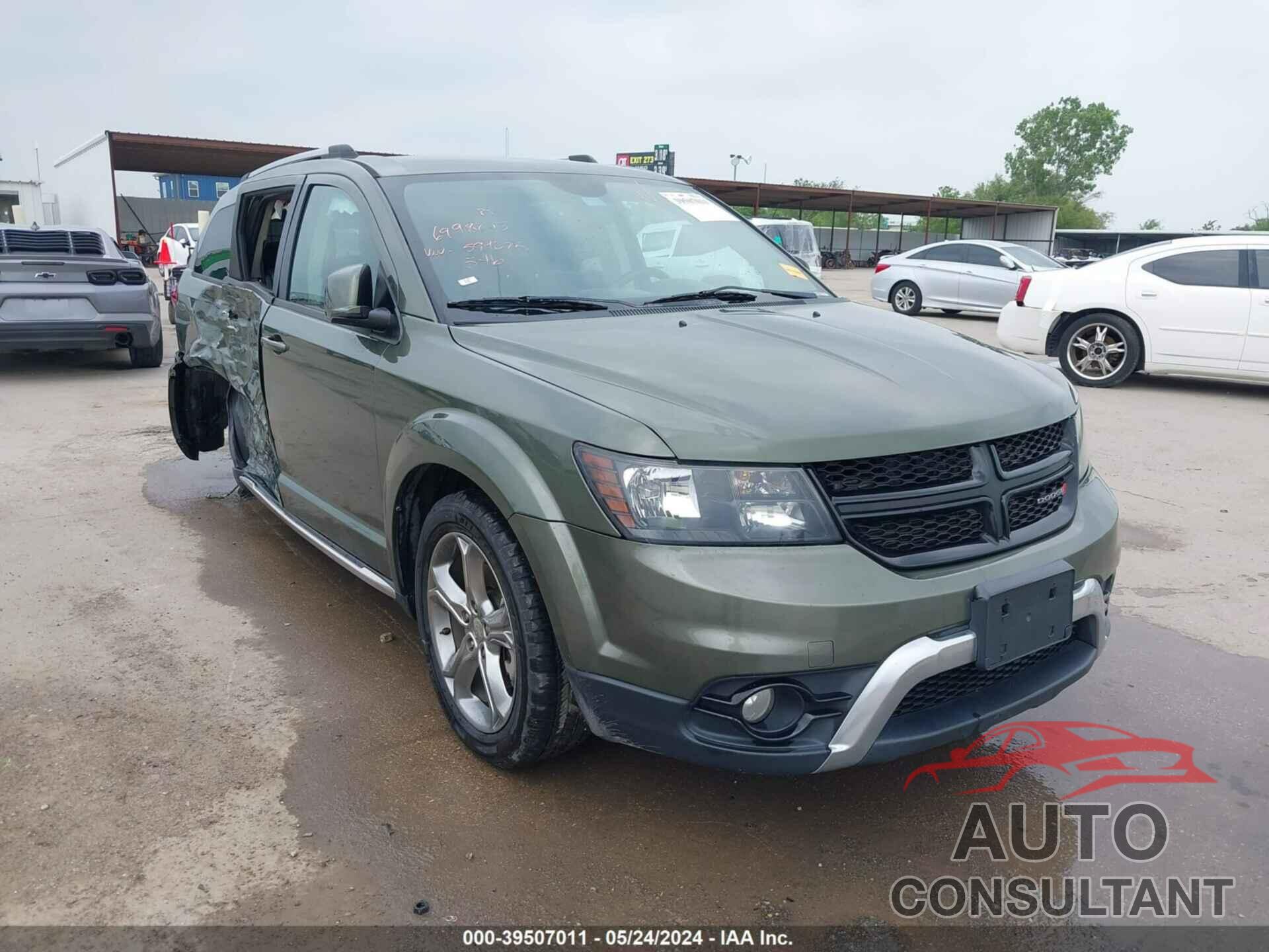 DODGE JOURNEY 2017 - 3C4PDCGG2HT594628