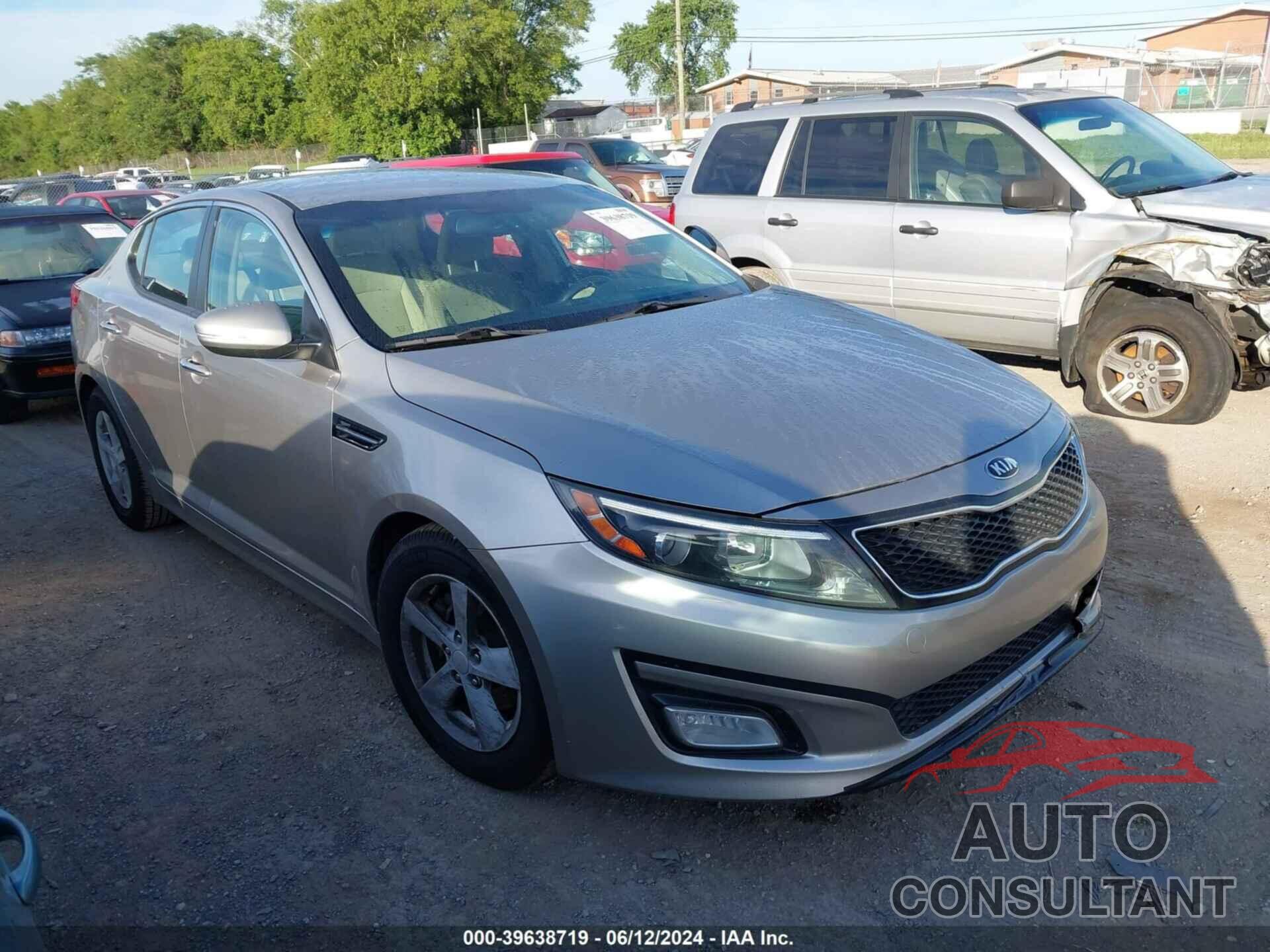 KIA OPTIMA 2015 - KNAGM4A73F5537850