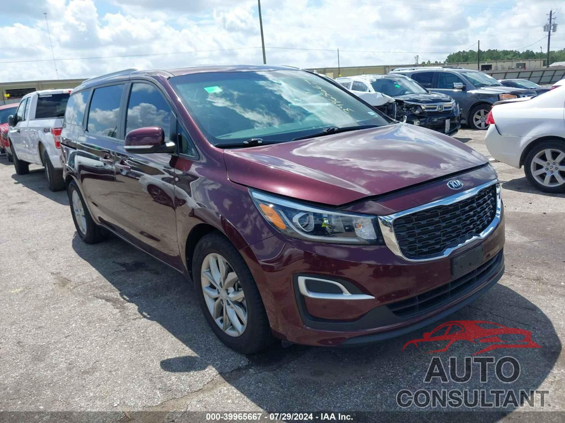 KIA SEDONA 2019 - KNDMB5C14K6533739