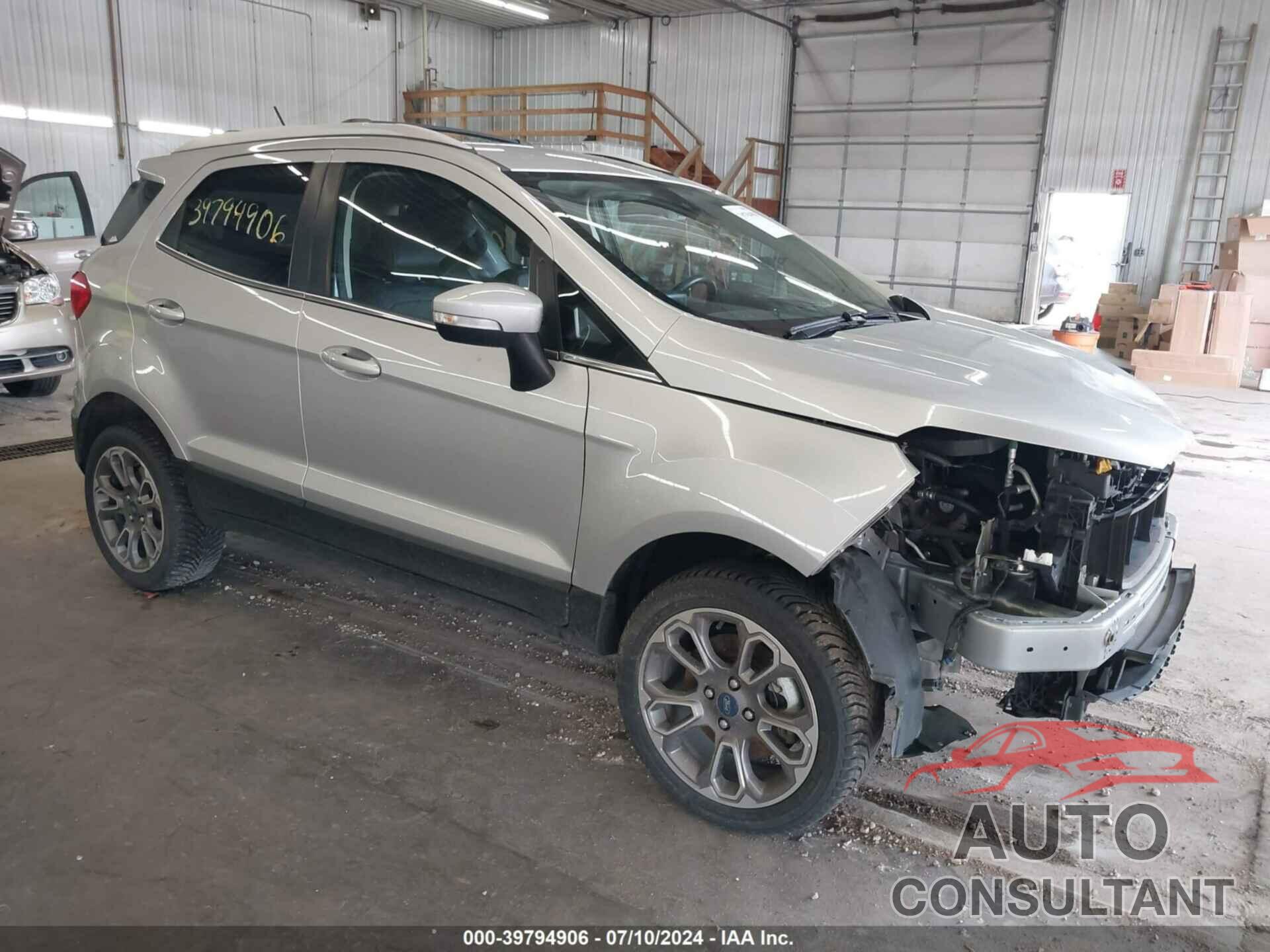 FORD ECOSPORT 2019 - MAJ6S3KL7KC292251