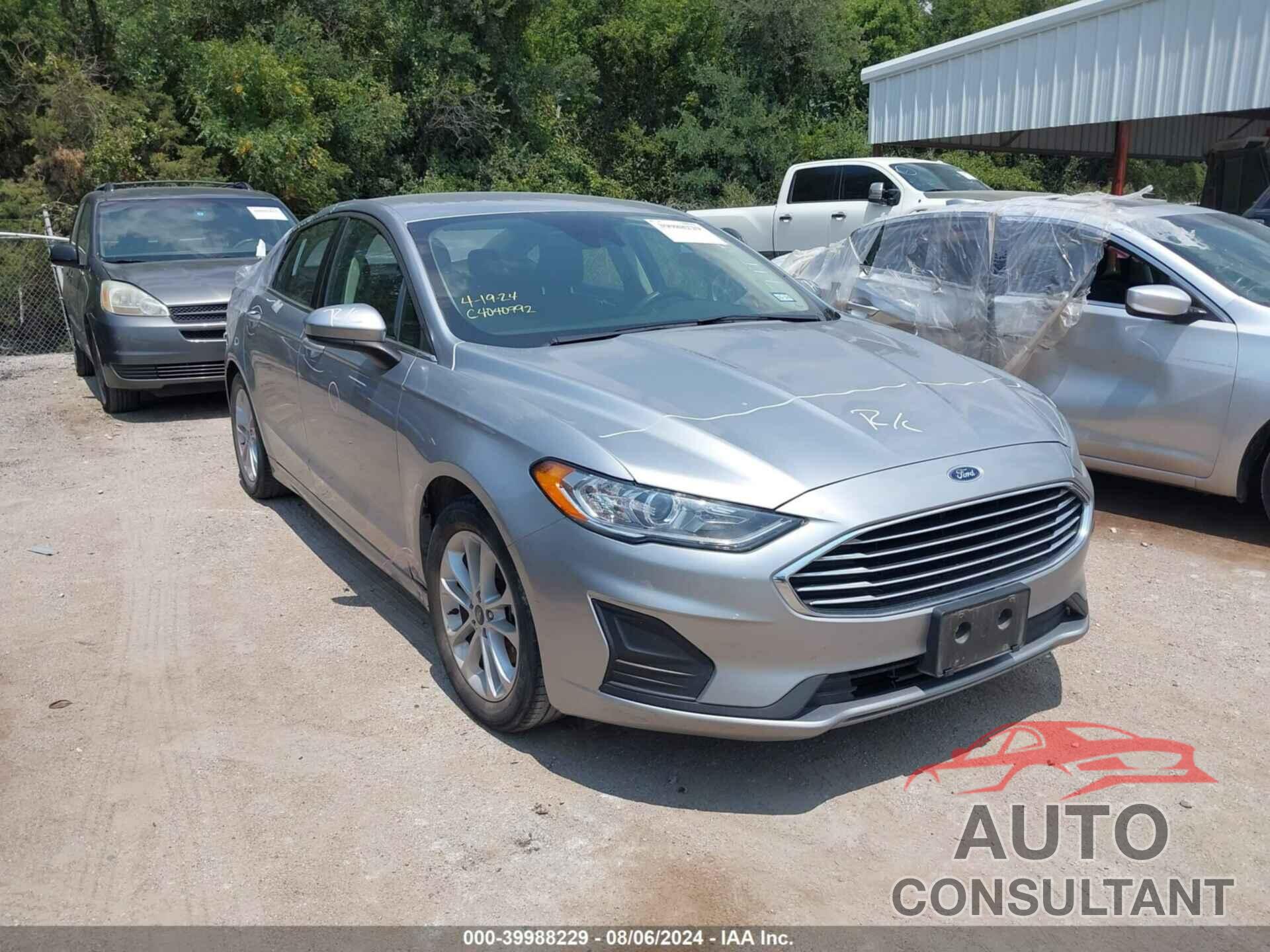 FORD FUSION 2020 - 3FA6P0HDXLR263555