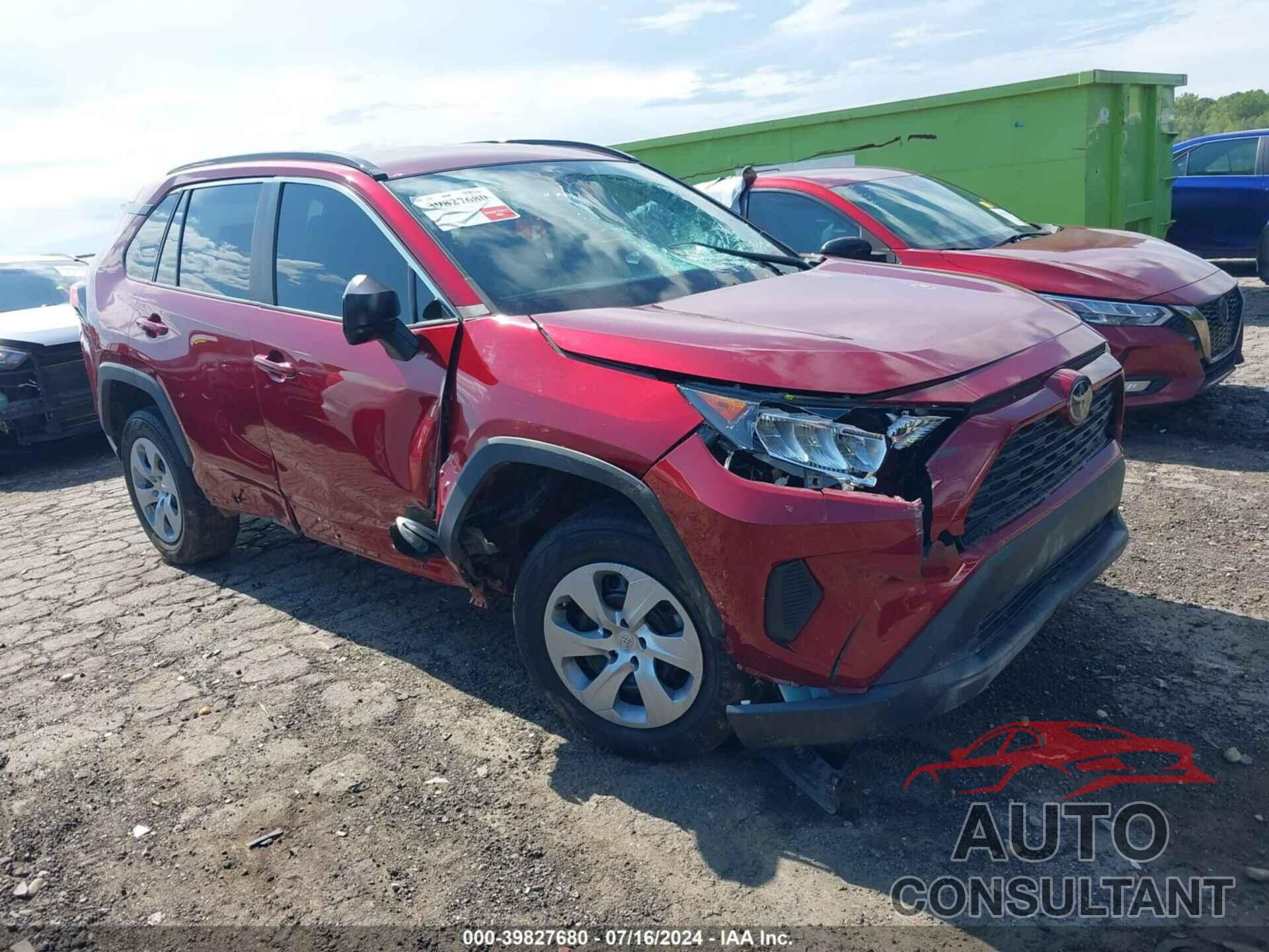 TOYOTA RAV4 2020 - 2T3H1RFV8LC065171