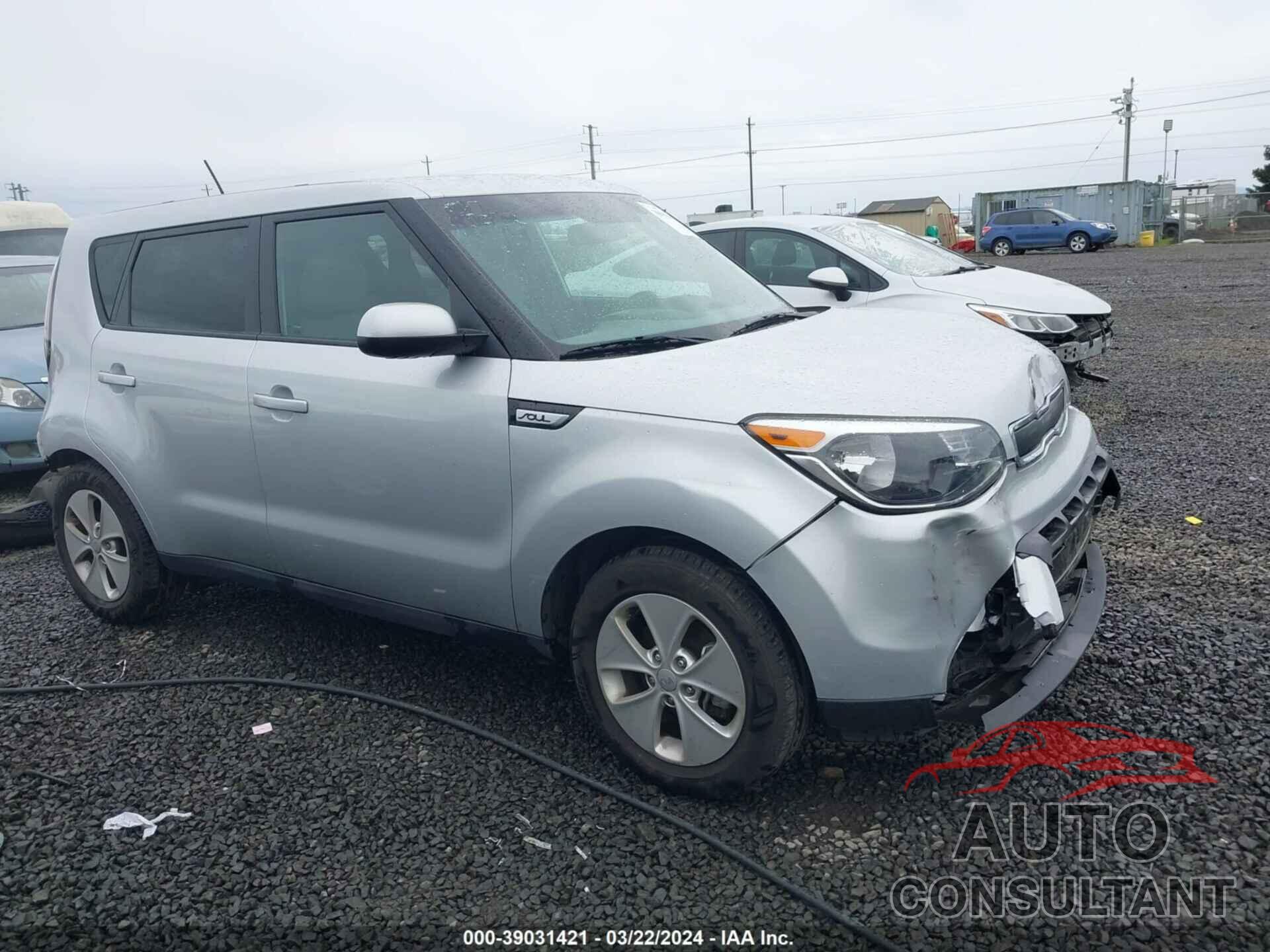 KIA SOUL 2016 - KNDJN2A26G7839976
