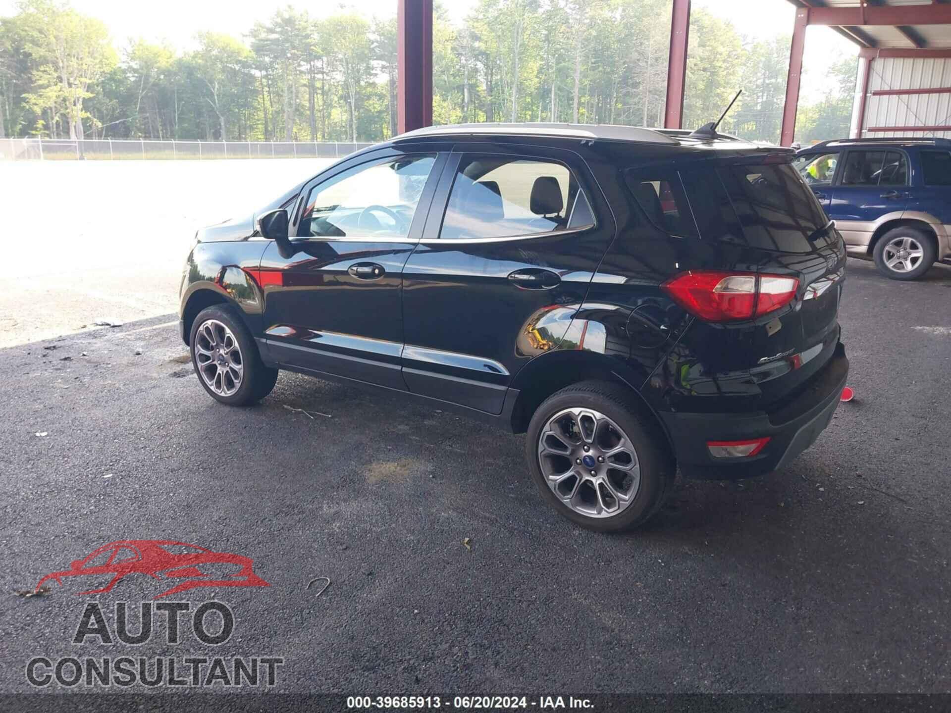 FORD ECOSPORT 2020 - MAJ6S3KL0LC314043