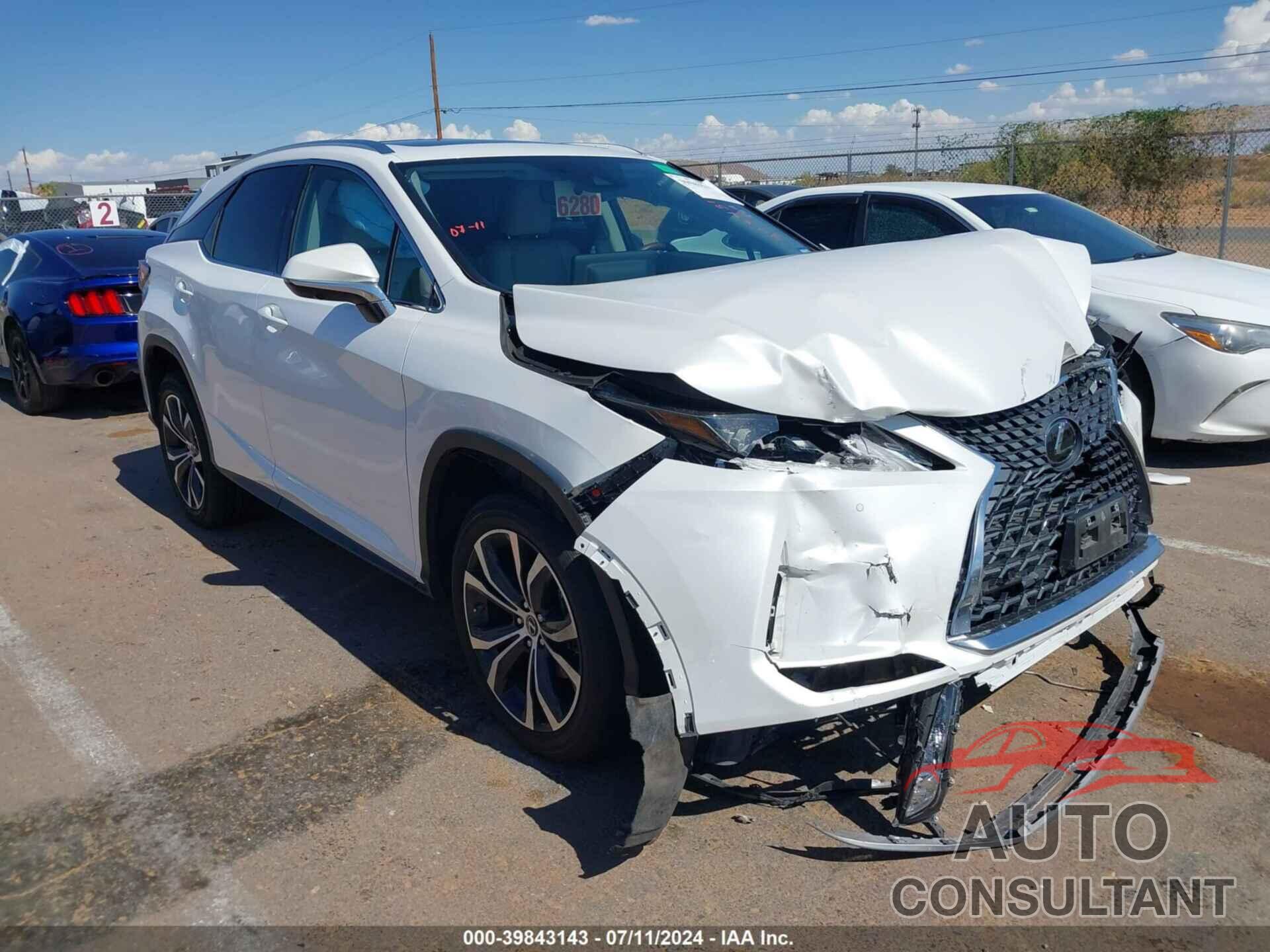 LEXUS RX 350 2022 - 2T2HZMAA3NC223245