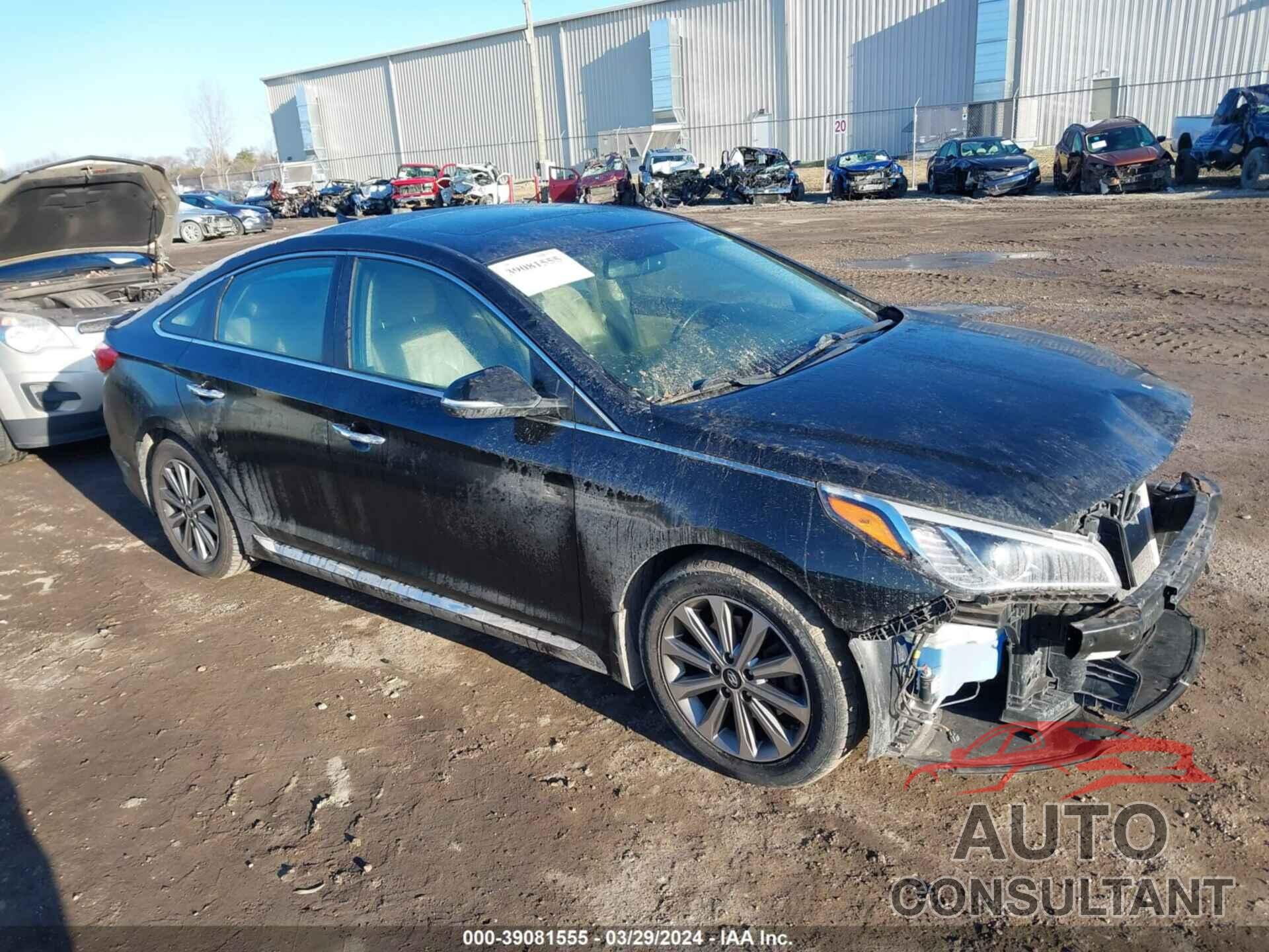 HYUNDAI SONATA 2017 - 5NPE34AFXHH490677