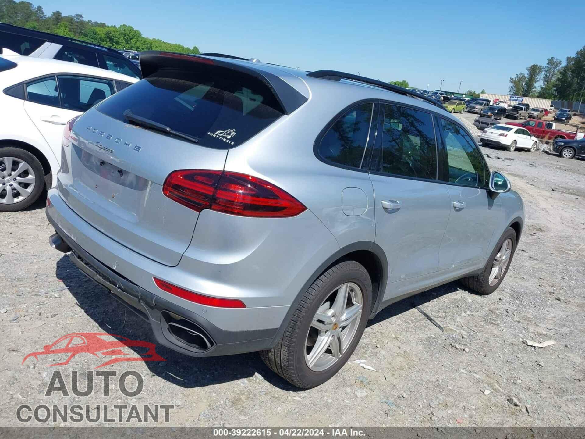 PORSCHE CAYENNE 2016 - WP1AA2A24GLA10180