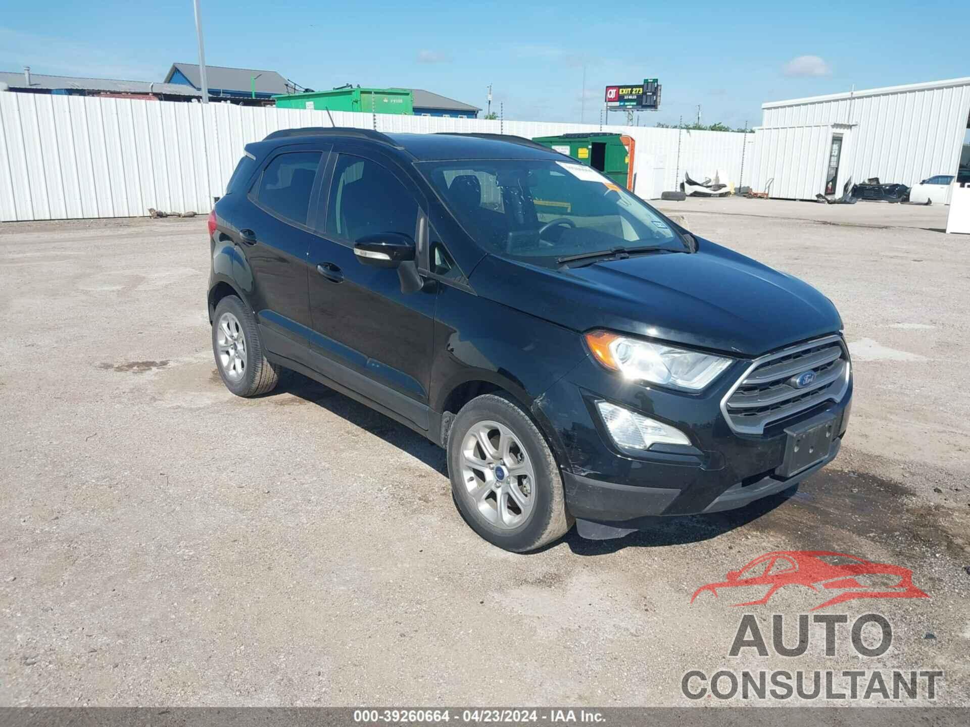 FORD ECOSPORT 2020 - MAJ3S2GE8LC328022