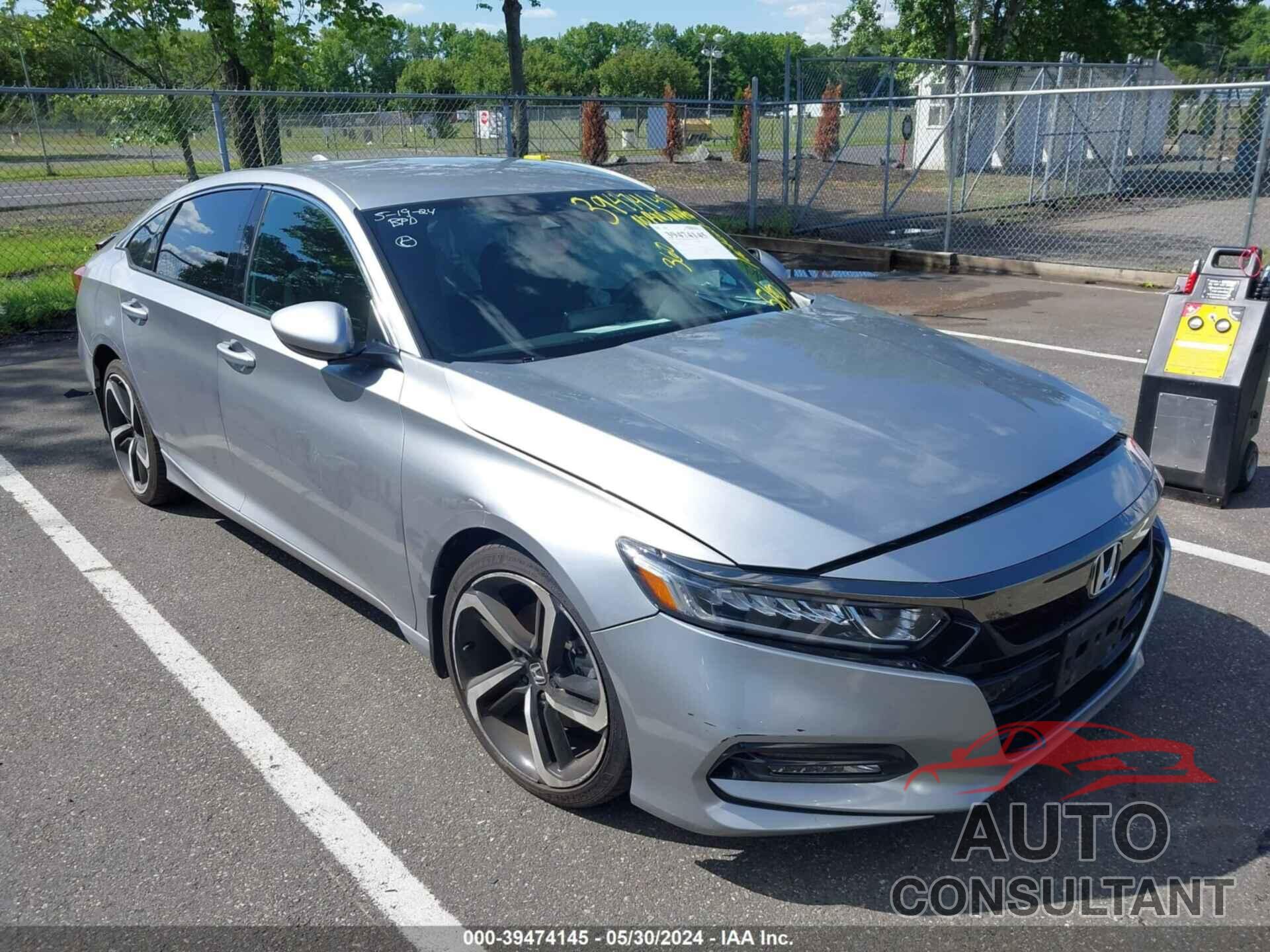 HONDA ACCORD 2019 - 1HGCV1F34KA091391