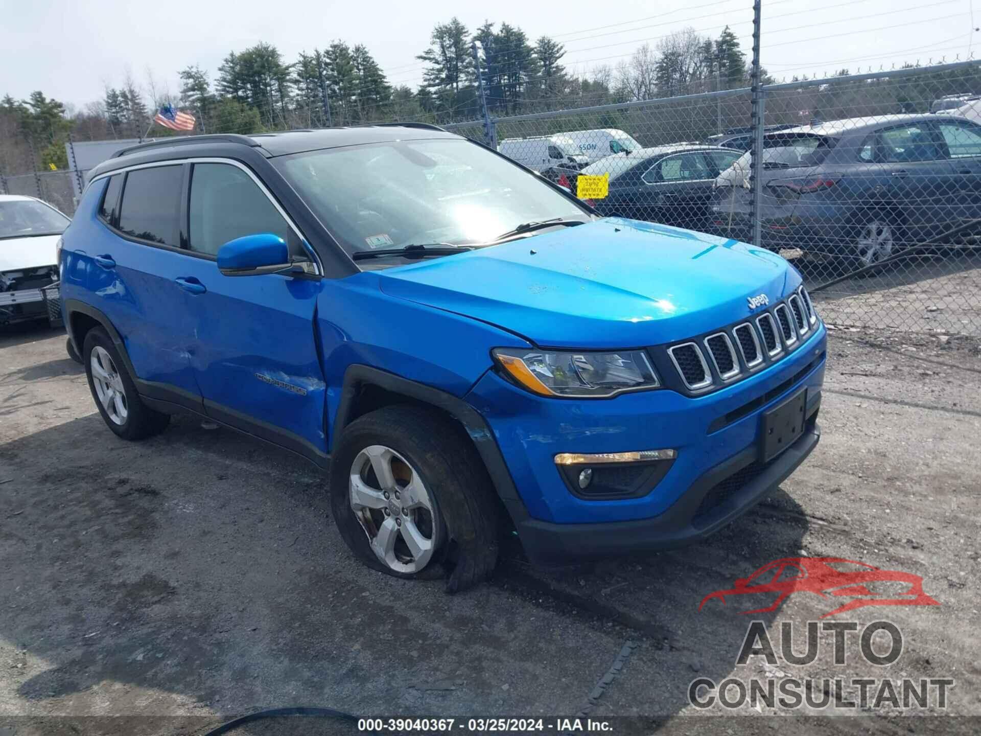 JEEP COMPASS 2019 - 3C4NJDBB2KT689537