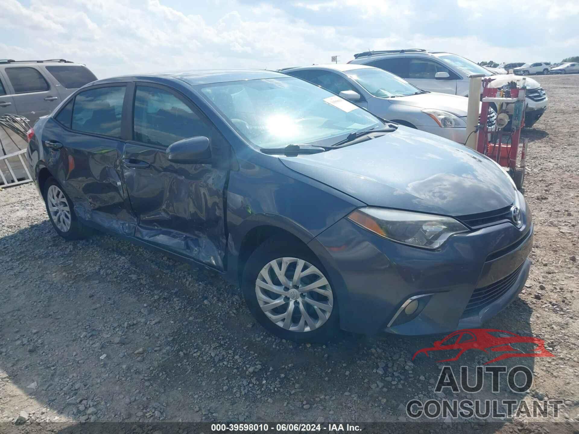 TOYOTA COROLLA 2016 - 2T1BURHE4GC687243