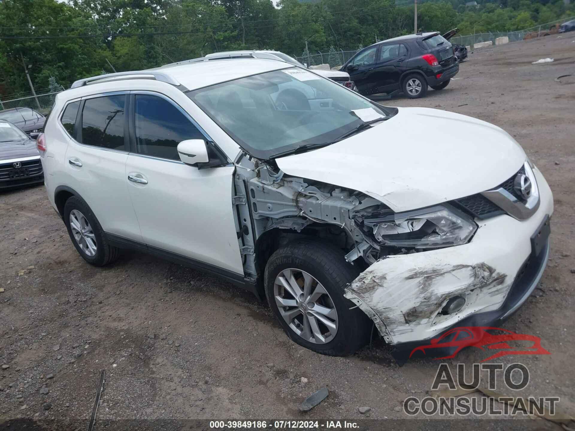 NISSAN ROGUE 2016 - KNMAT2MV4GP673291