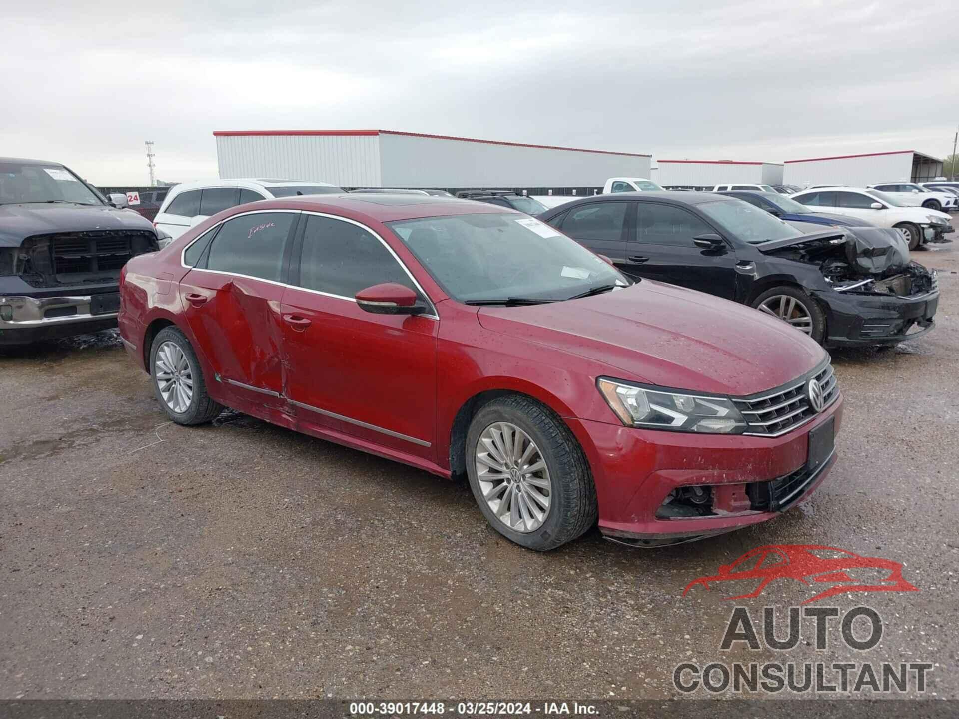 VOLKSWAGEN PASSAT 2016 - 1VWBS7A33GC037599