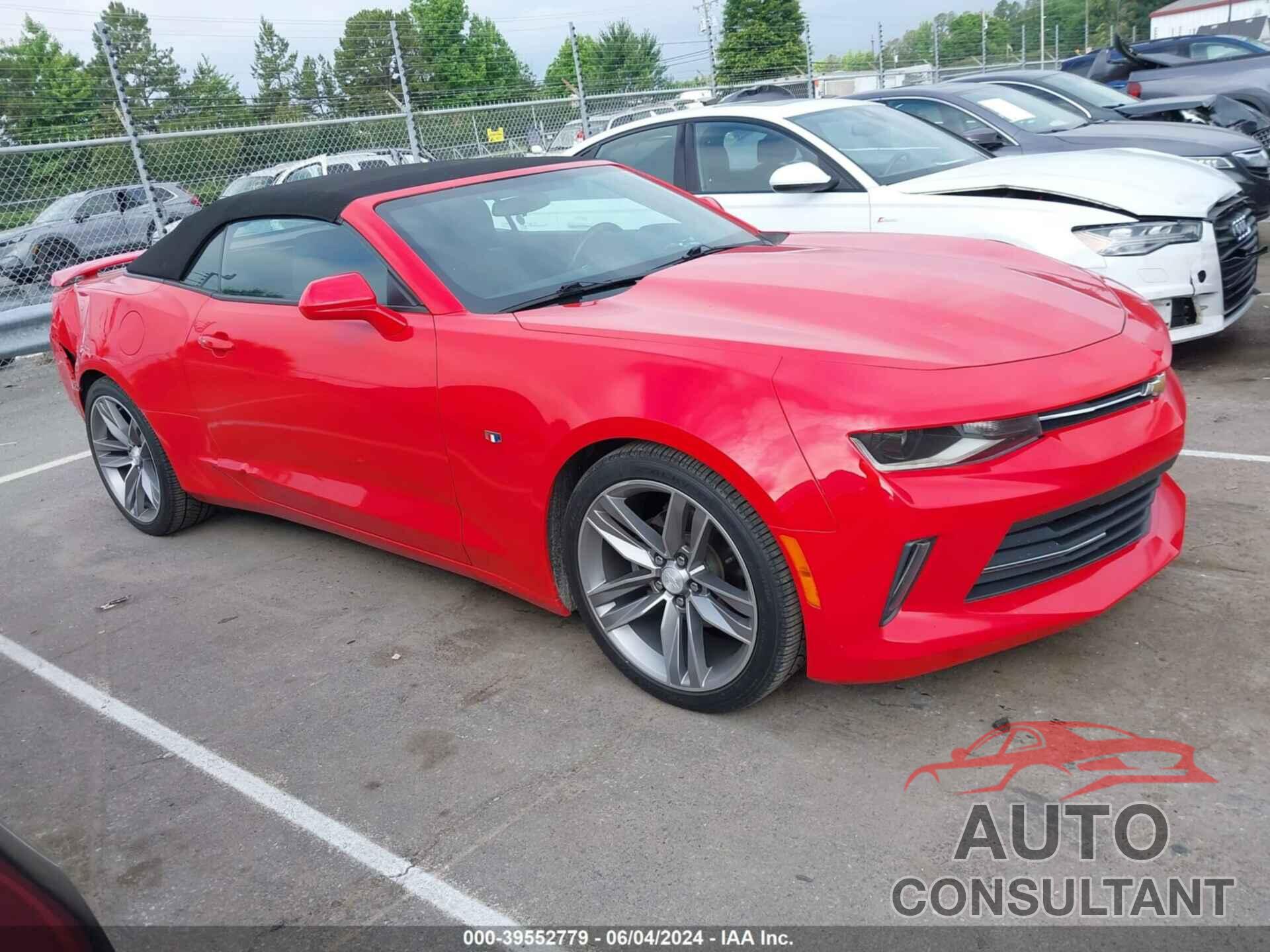 CHEVROLET CAMARO 2017 - 1G1FB3DS2H0141318