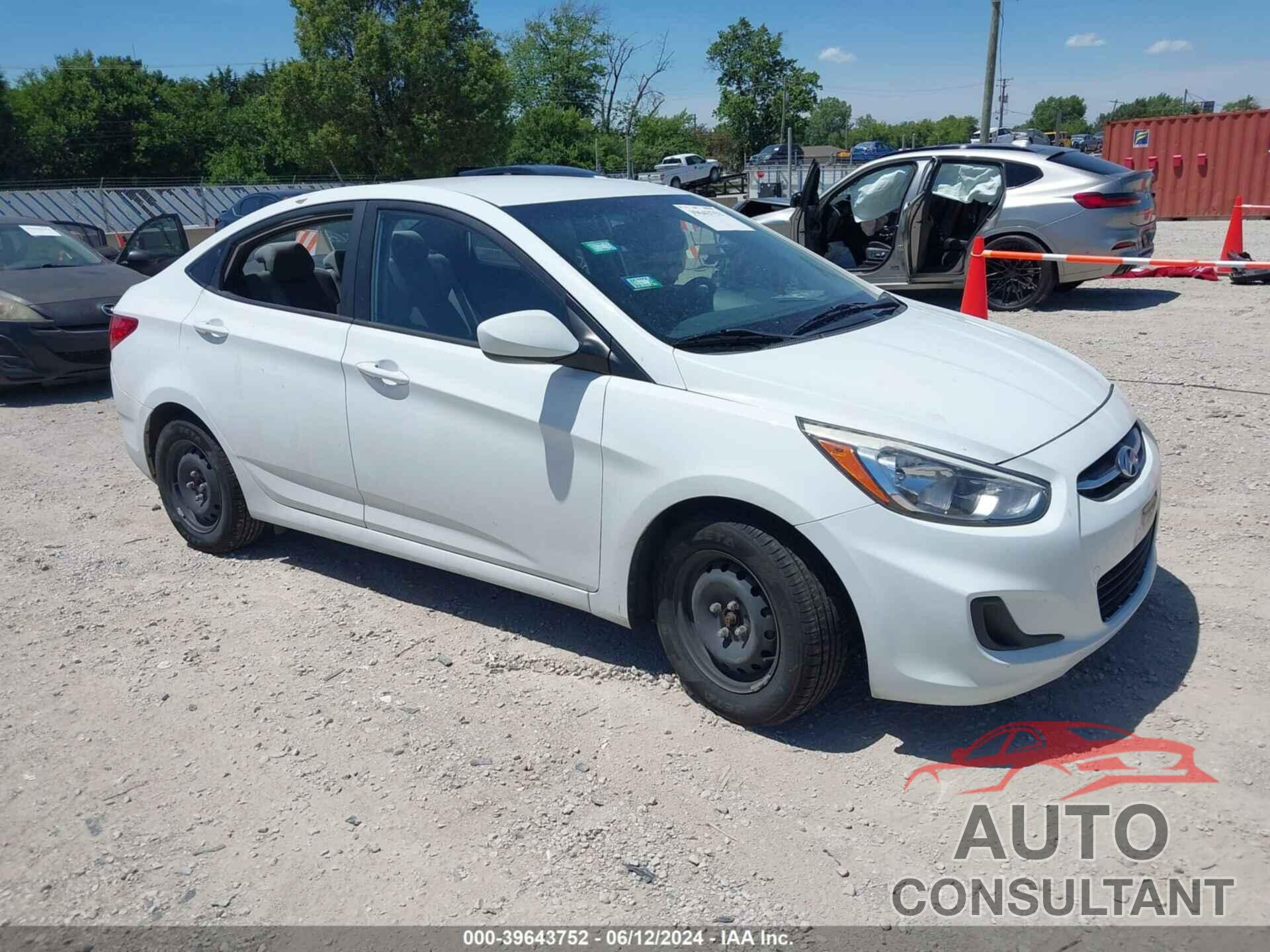 HYUNDAI ACCENT 2016 - KMHCT4AE1GU971092