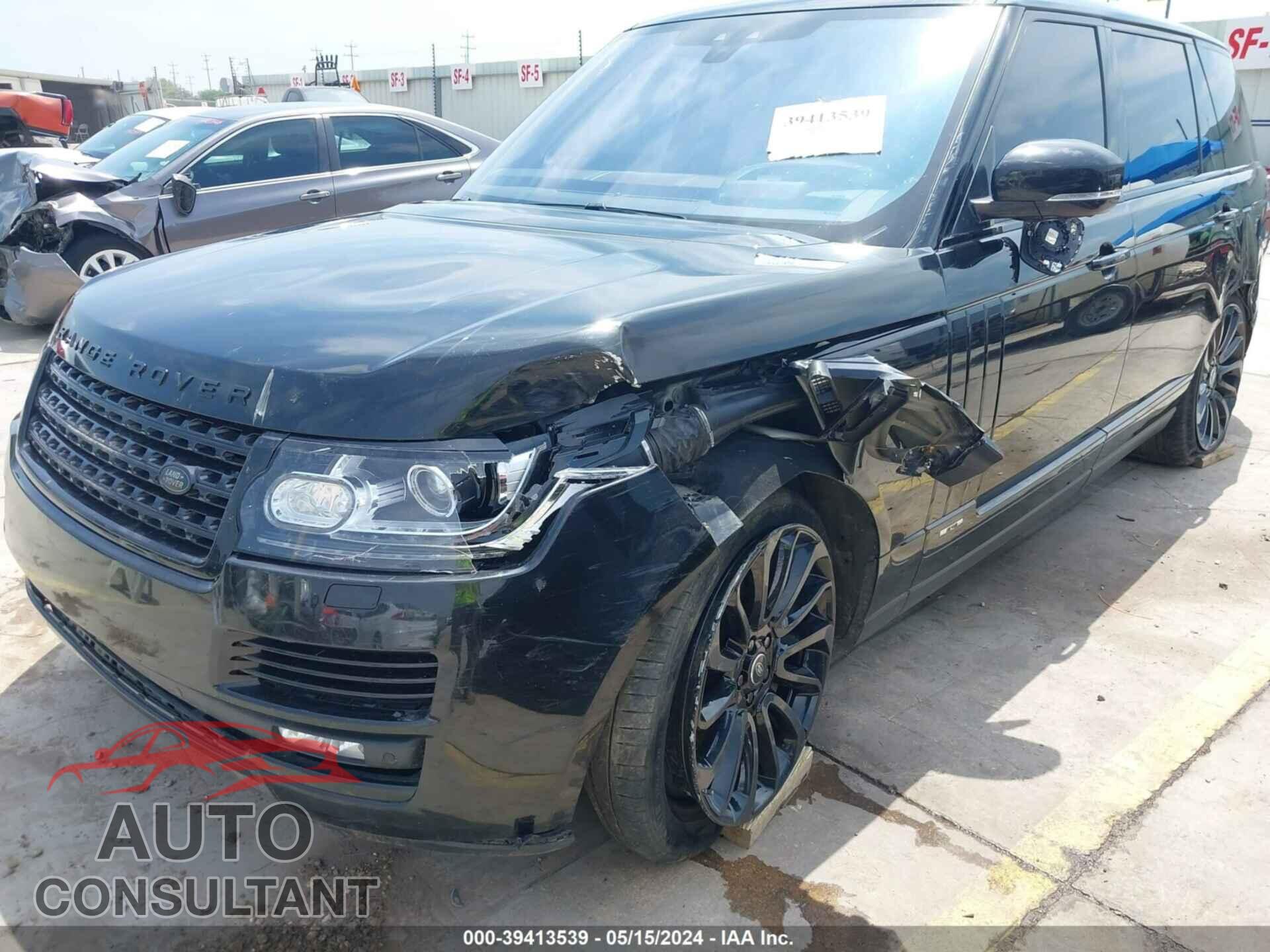 LAND ROVER RANGE ROVER 2017 - SALGS5FE6HA350160