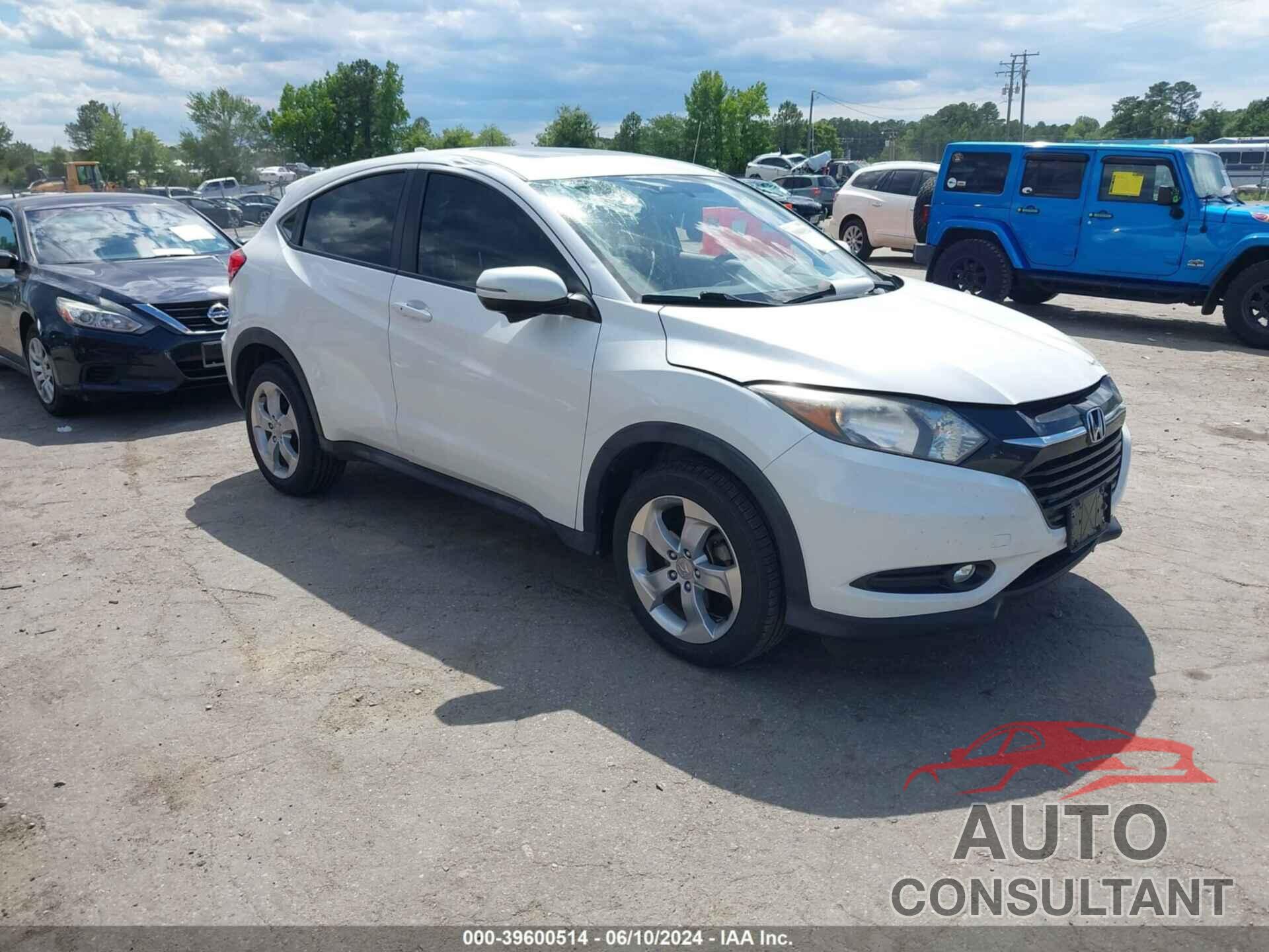 HONDA HR-V 2016 - 3CZRU6H56GM742287