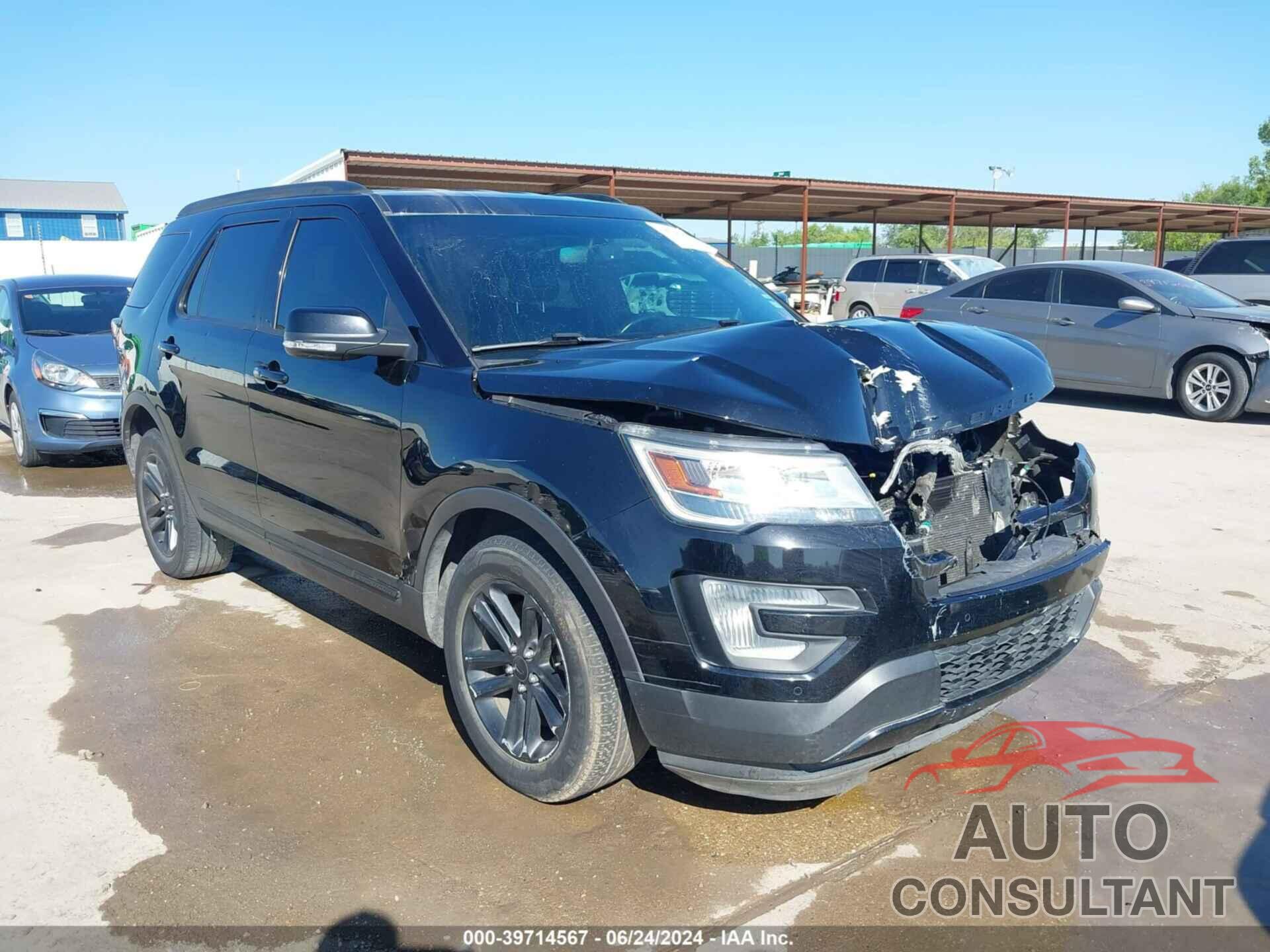 FORD EXPLORER 2017 - 1FM5K7D83HGB87550