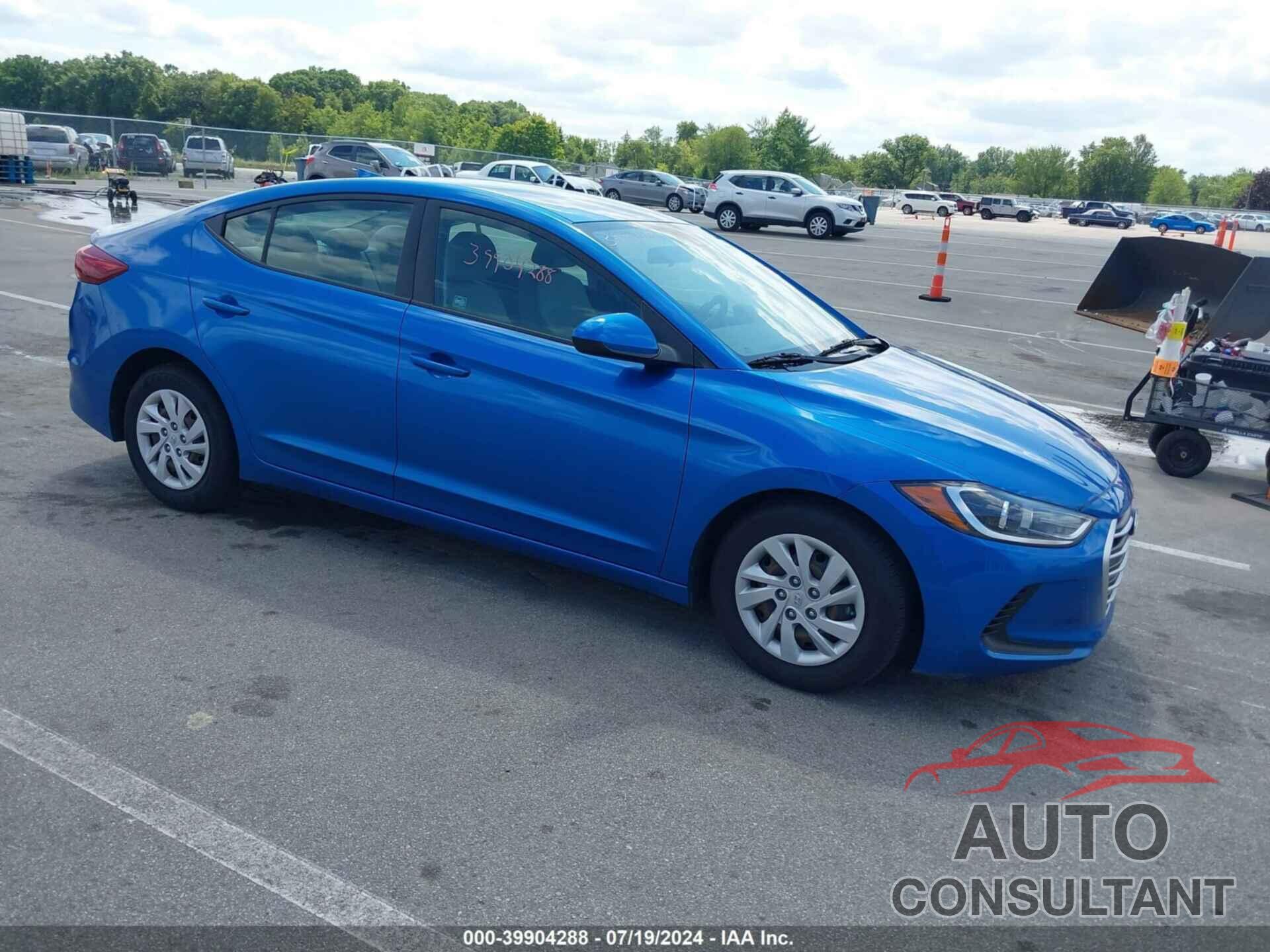 HYUNDAI ELANTRA 2017 - 5NPD74LF7HH078472