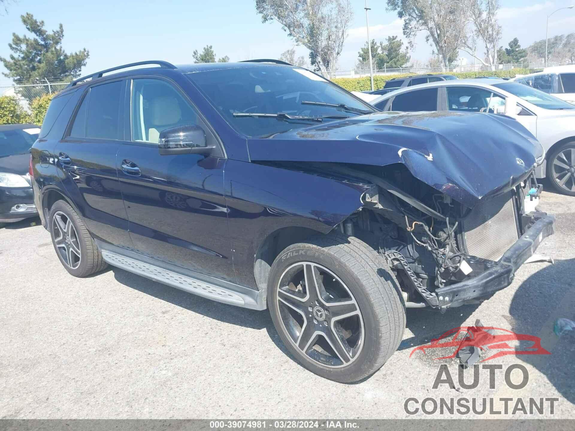 MERCEDES-BENZ GLE 350 2018 - 4JGDA5JB7JB131648