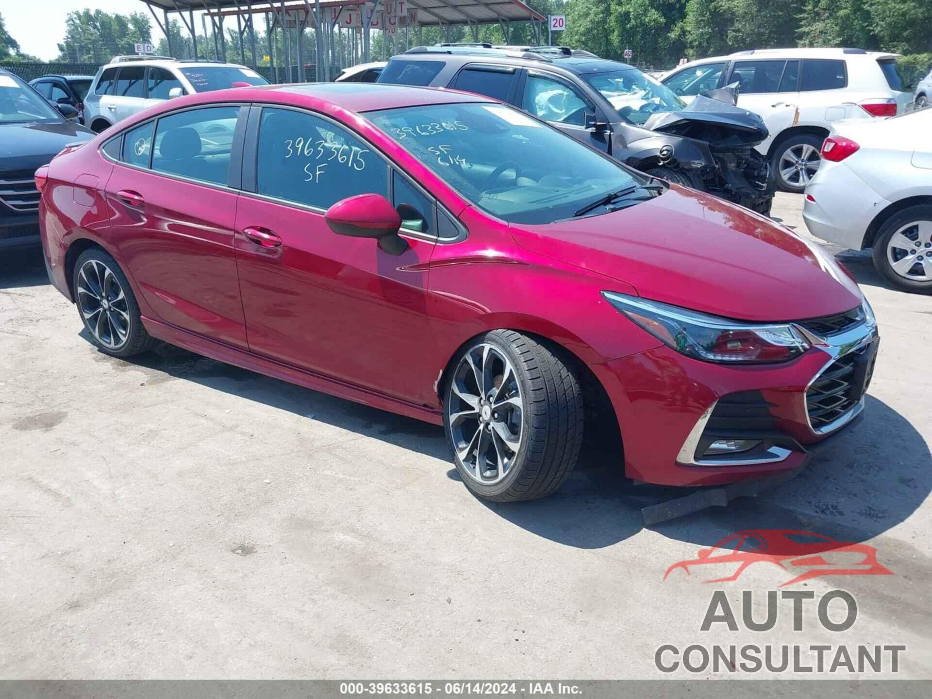 CHEVROLET CRUZE 2019 - 1G1BF5SM3K7120558