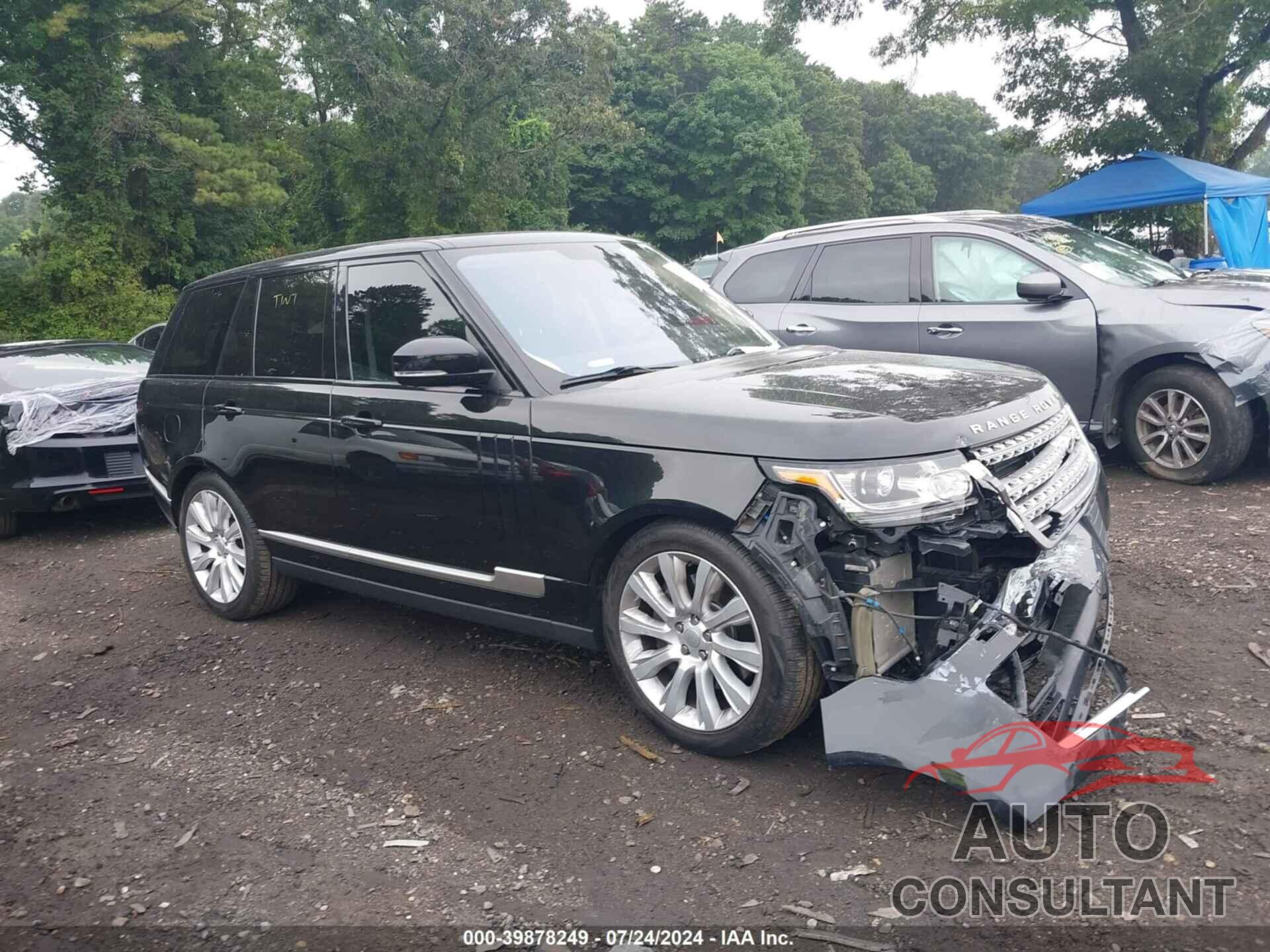 LAND ROVER RANGE ROVER 2016 - SALGS2EF4GA307167