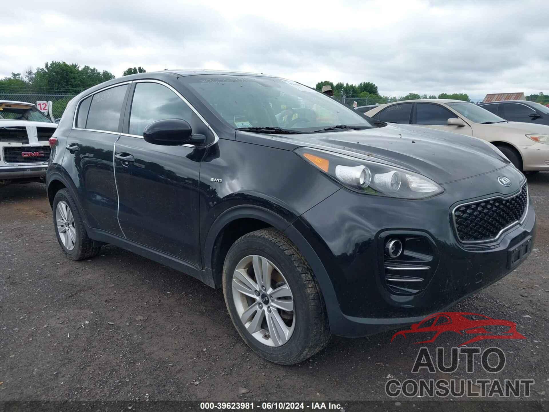 KIA SPORTAGE 2017 - KNDPMCACXH7041722