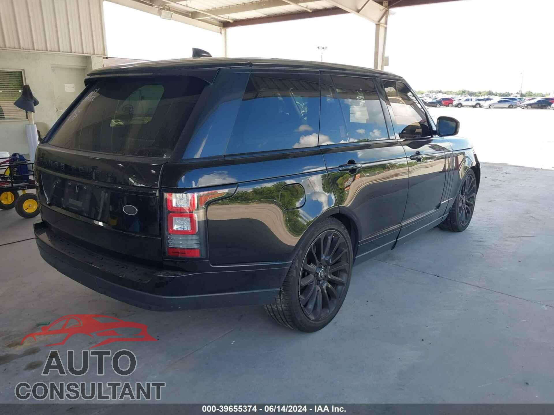 LAND ROVER RANGE ROVER 2017 - SALGS2FV8HA346822