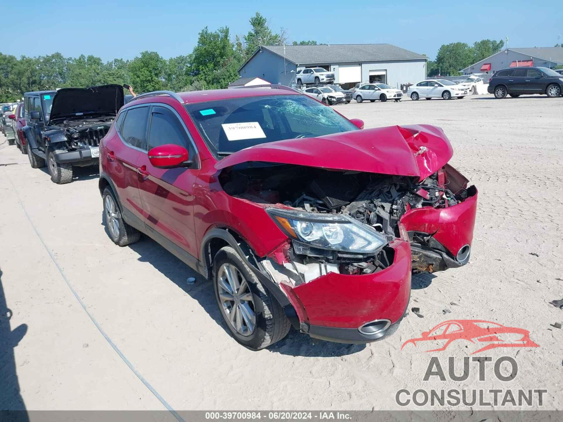 NISSAN ROGUE SPORT 2018 - JN1BJ1CR0JW285001